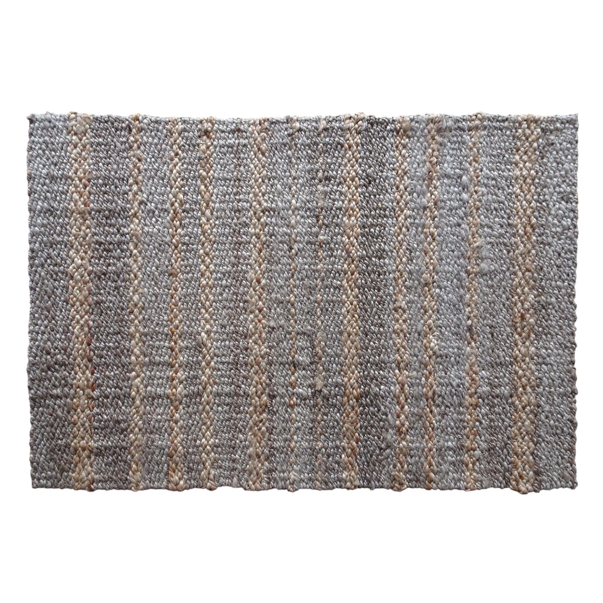 Natural Stripe Jute Doormat 60x90cm