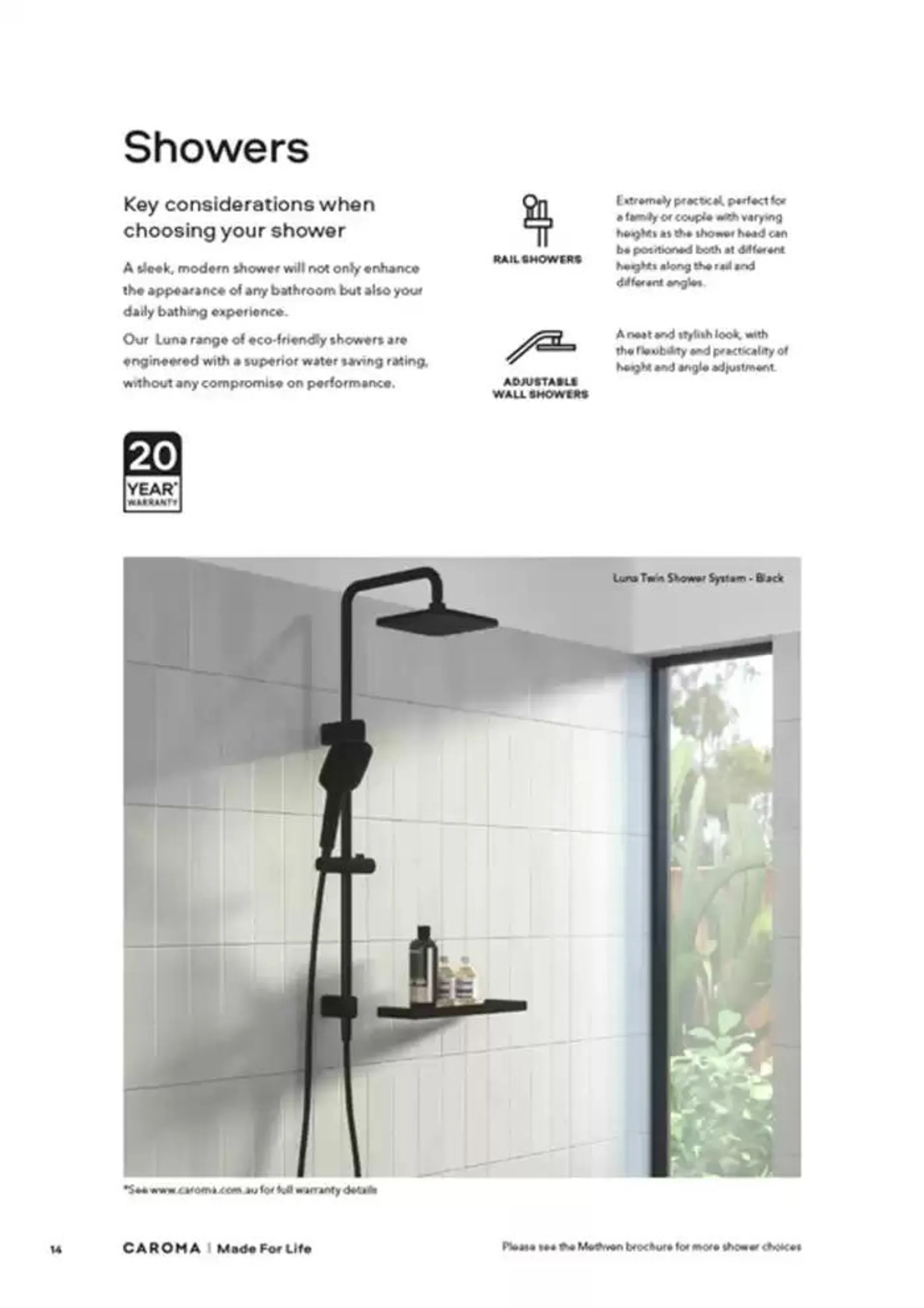 Bathroom Guide - Catalogue valid from 17 October to 15 October 2025 - page 14