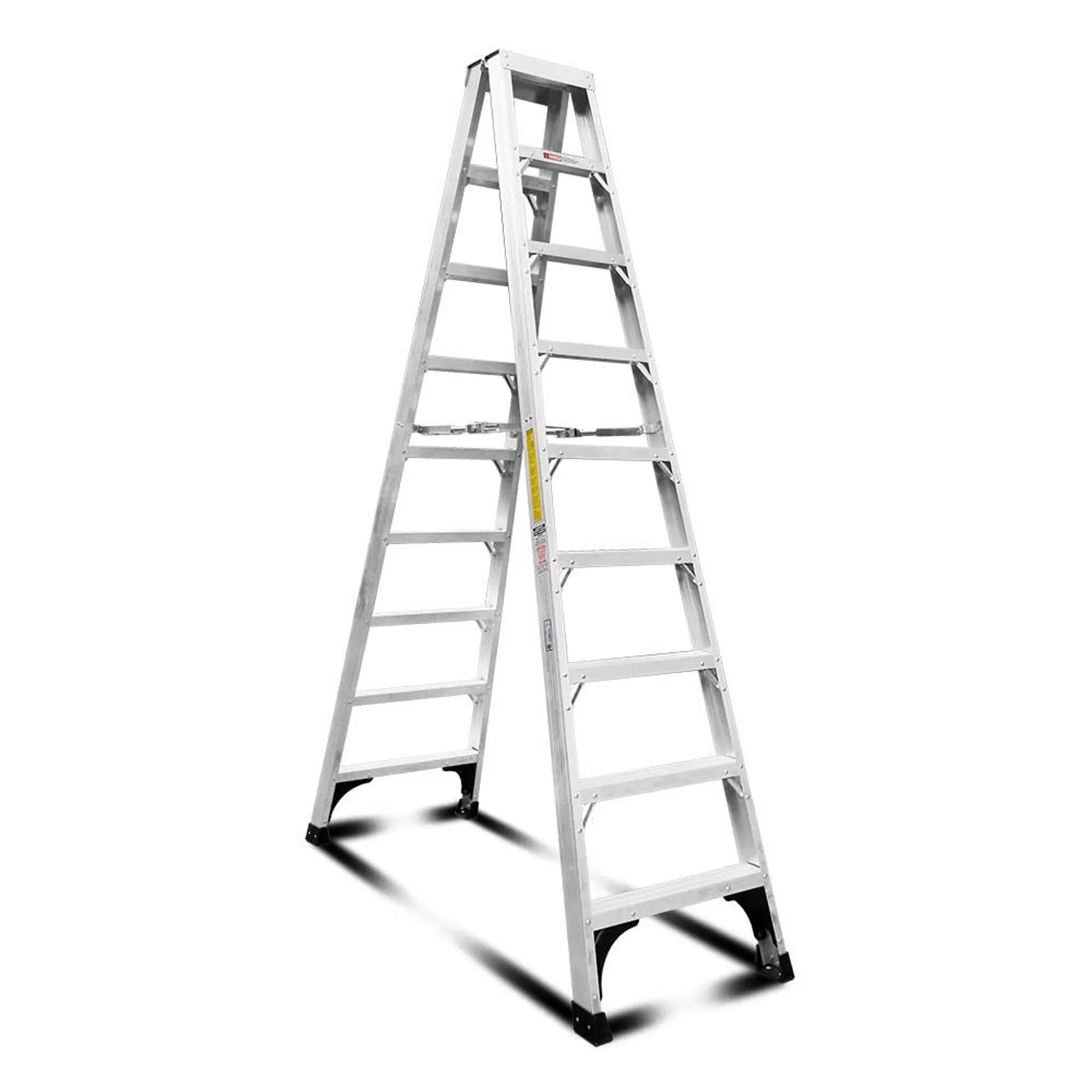 Climbrite CAL8S 8-Step Aluminium Double Sided Step Ladder