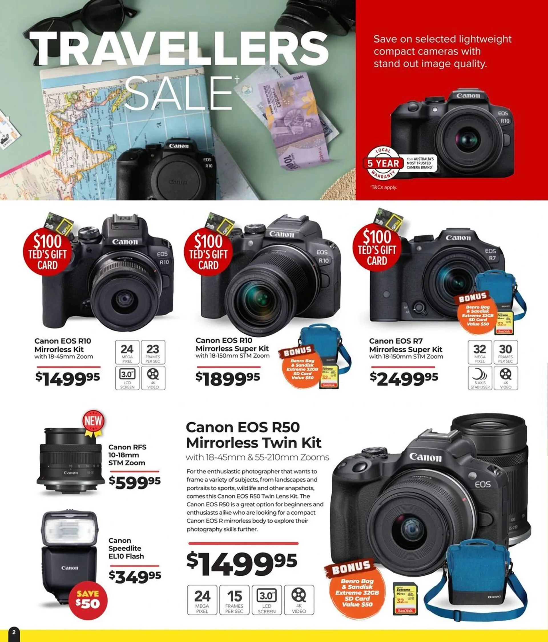 Teds Cameras catalogue - Catalogue valid from 5 May to 1 June 2025 - page 2