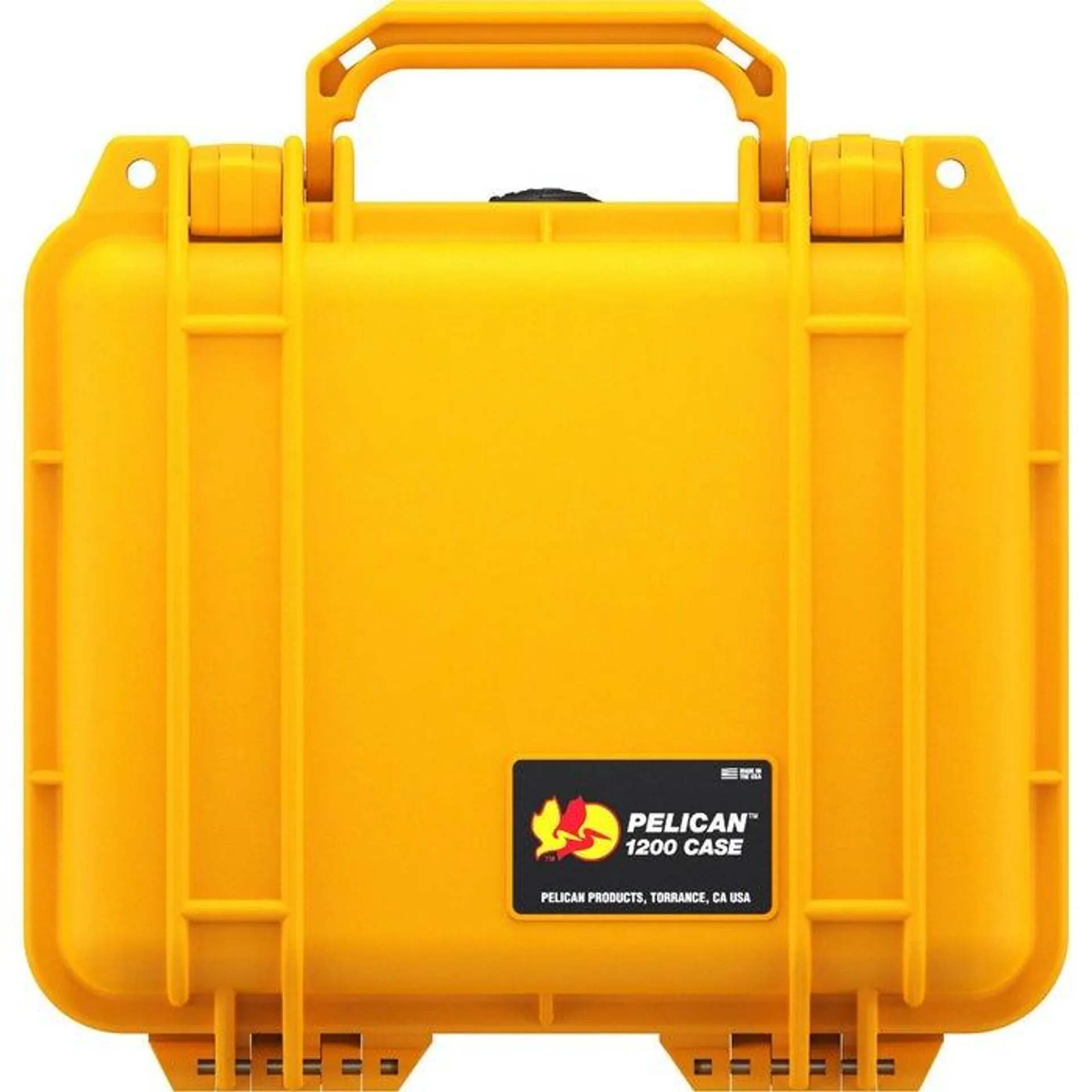 Pelican 1200 Case - Yellow without Foam