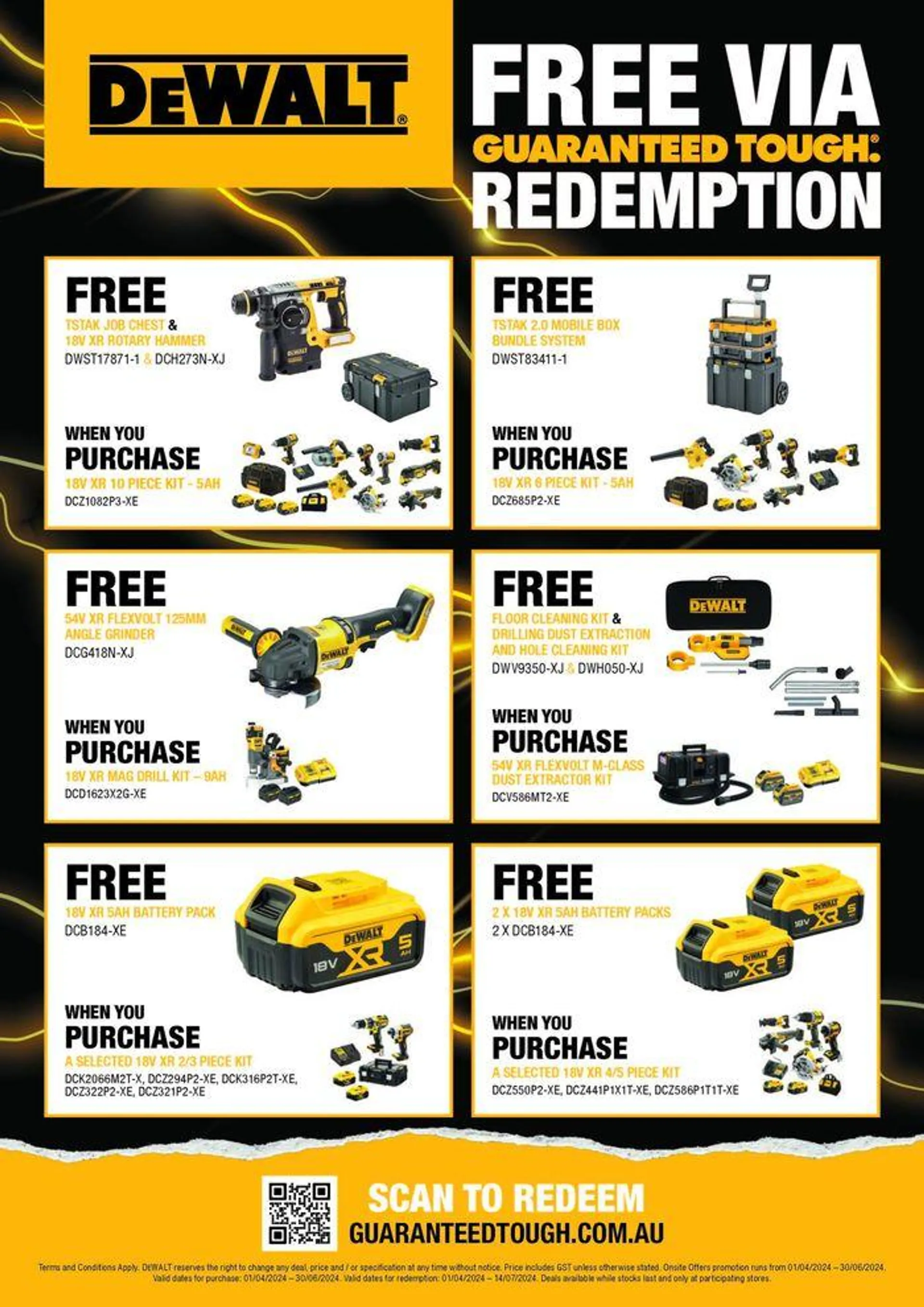 DeWALT Redemptions - 1