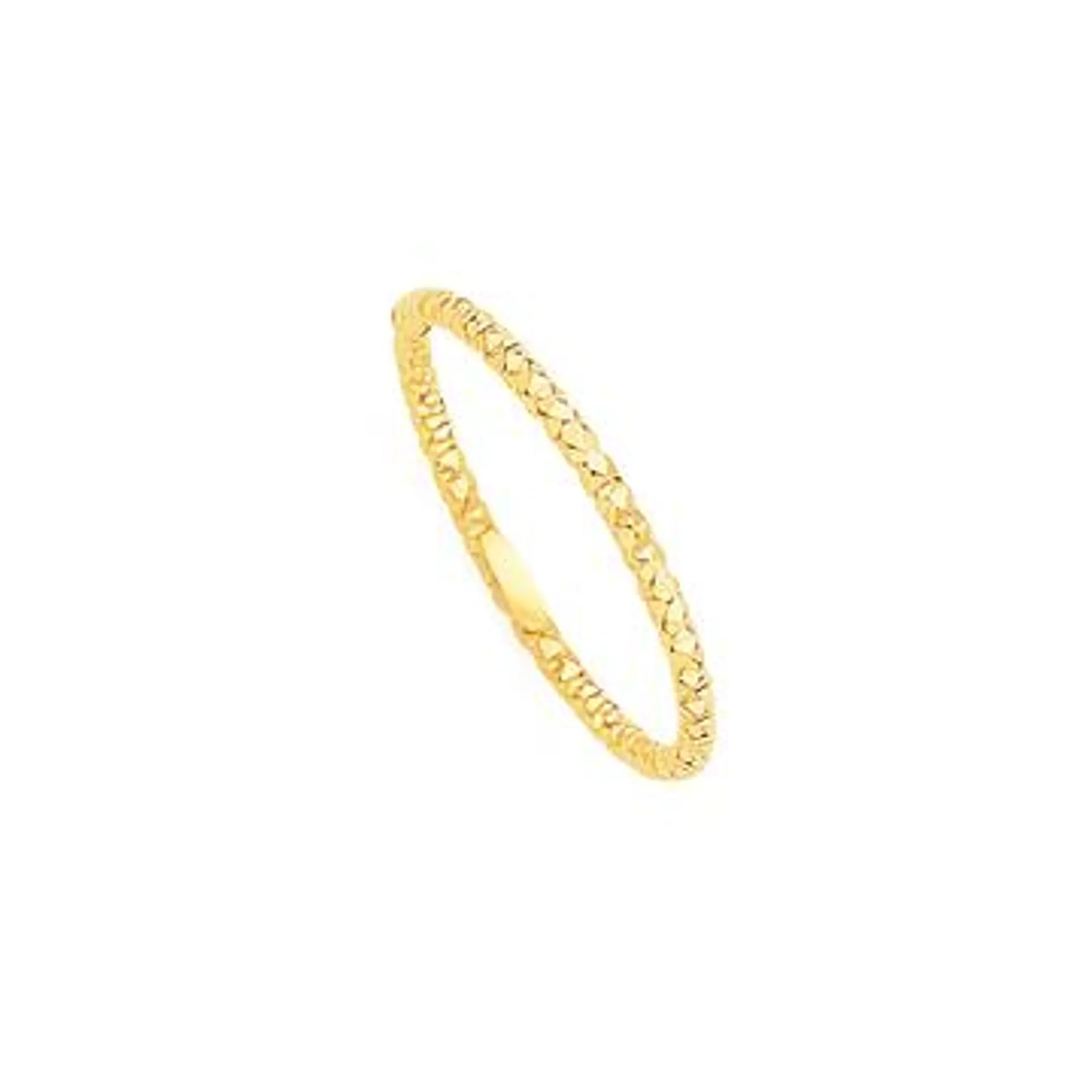 9ct Gold Stacker Ring