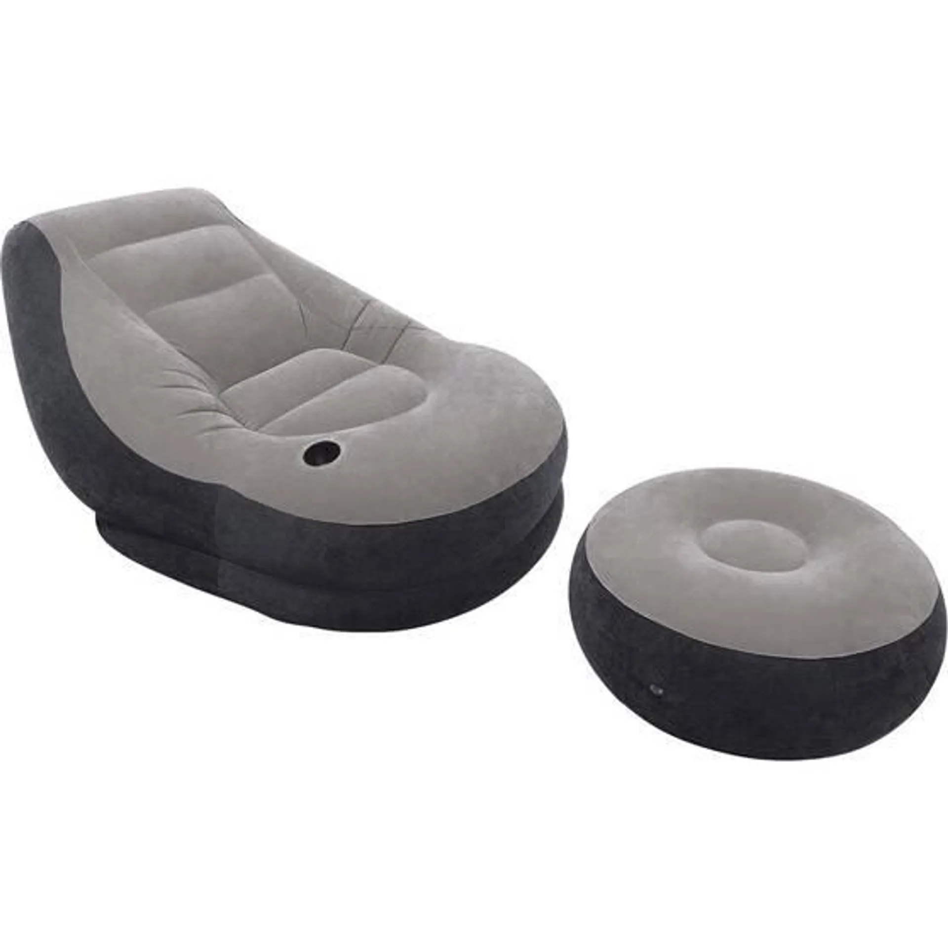 Intex Inflatable Ottoman and Lounger Set