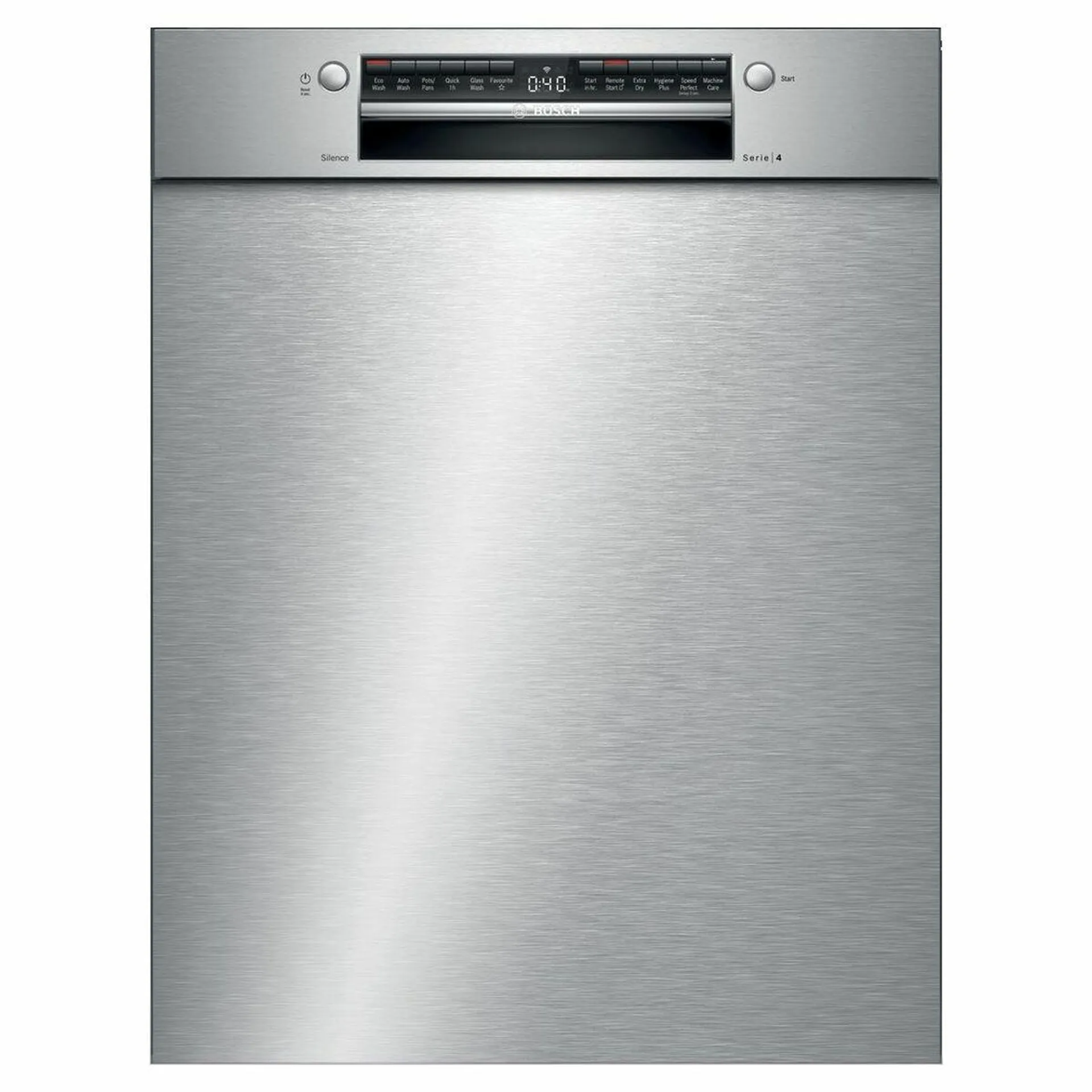 Bosch 60cm Series 4 Built Under Stainless Steel Dishwasher SMU4HTS01A