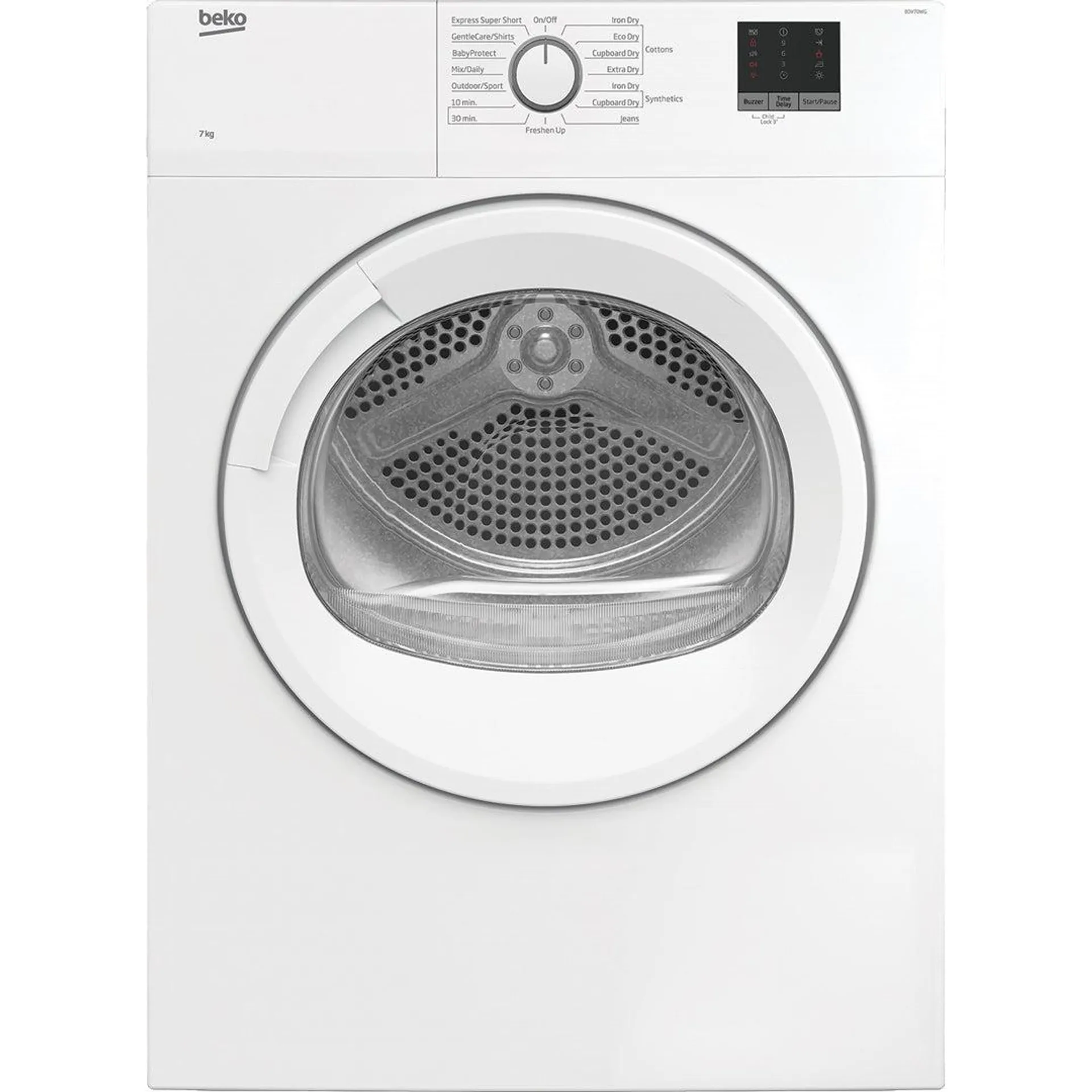 Beko 7kg Air Vented Tumble Dryer