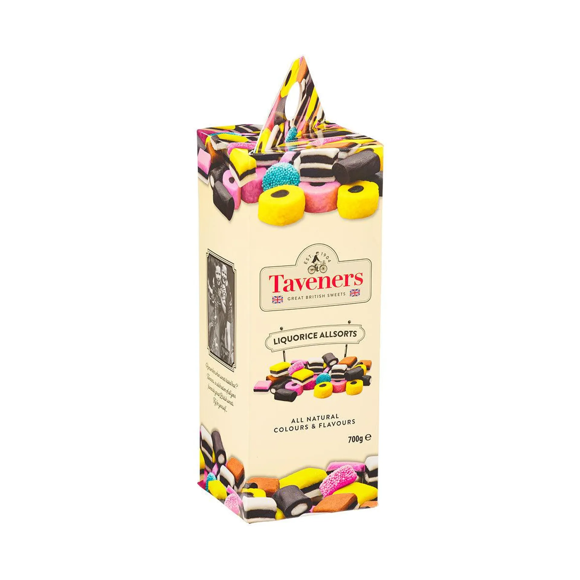 Taverners Licorice Allsorts Giftbox 700g