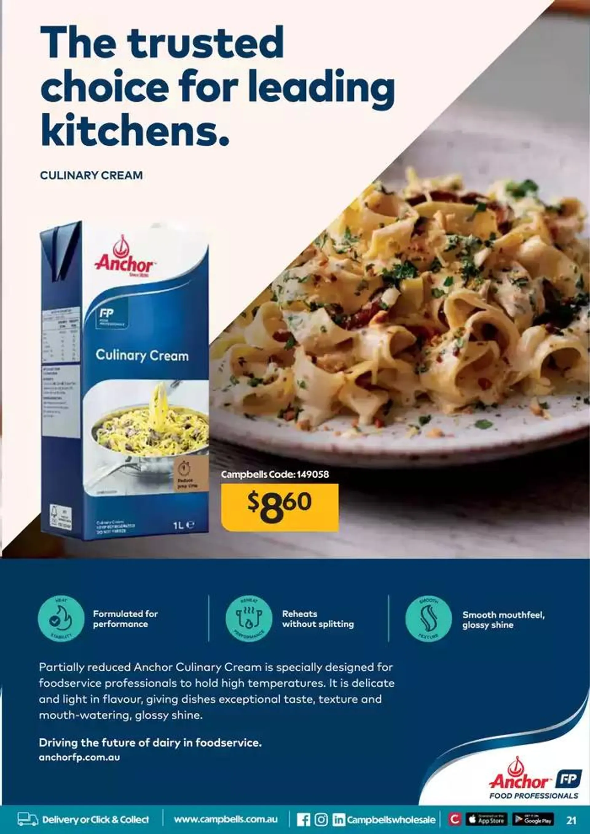 Food Service Magazine - Catalogue valid from 28 October to 26 January 2025 - page 21