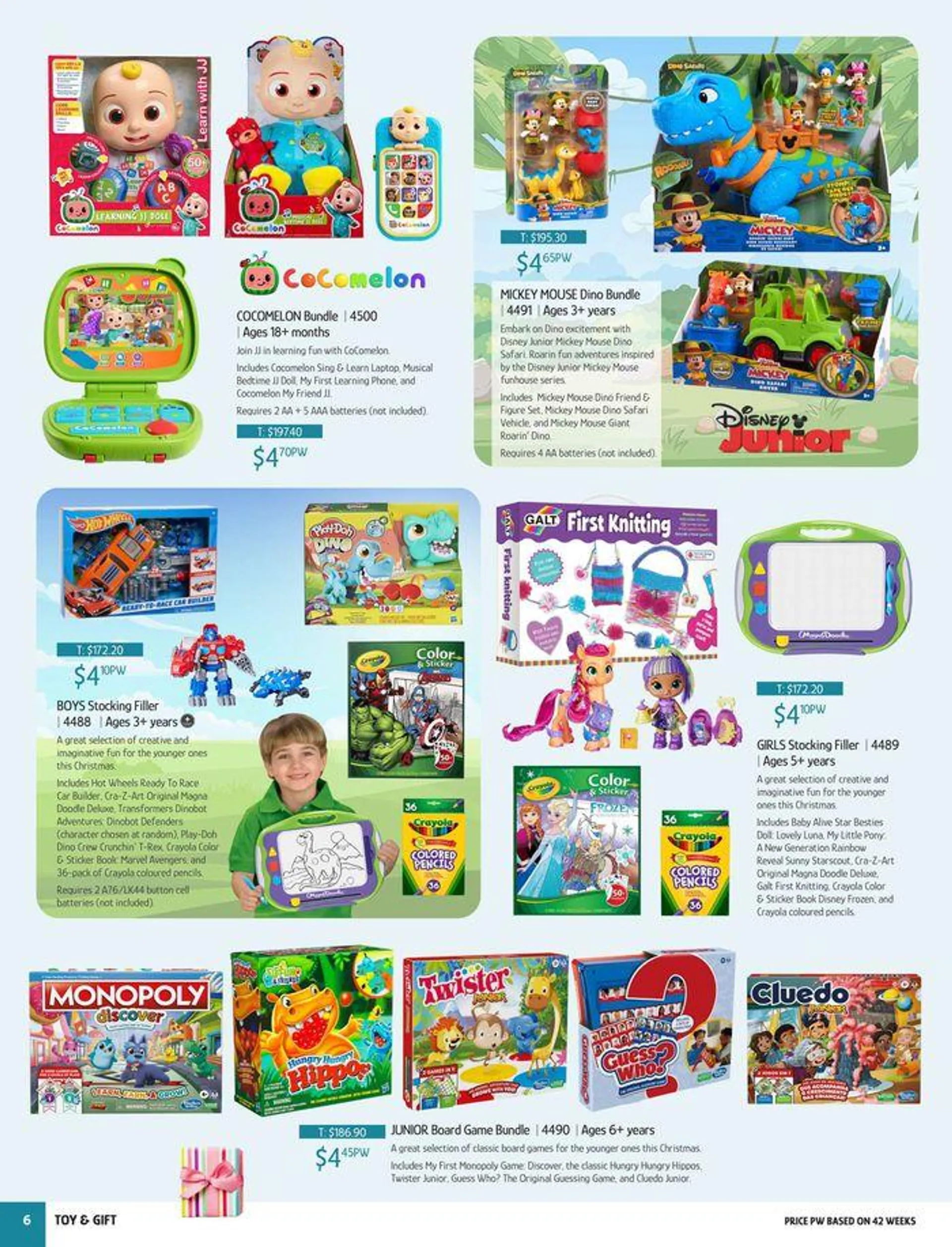 Toy & Gift 2024 Catalogue - Catalogue valid from 4 December to 31 December 2024 - page 6