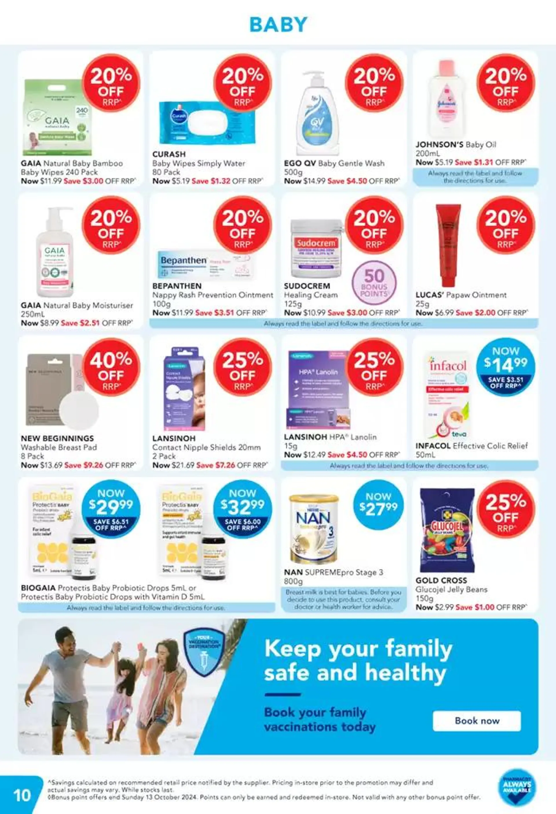 Healthy Choices. Incredible Savings. - Catalogue valid from 3 October to 13 October 2024 - page 10