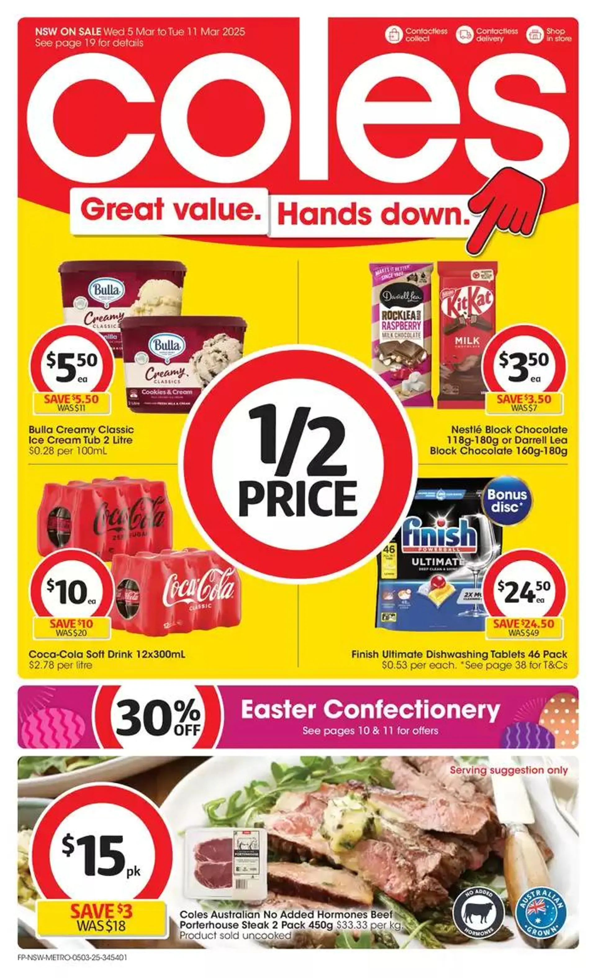 Great Value. Hands Down. - 5th March - 1