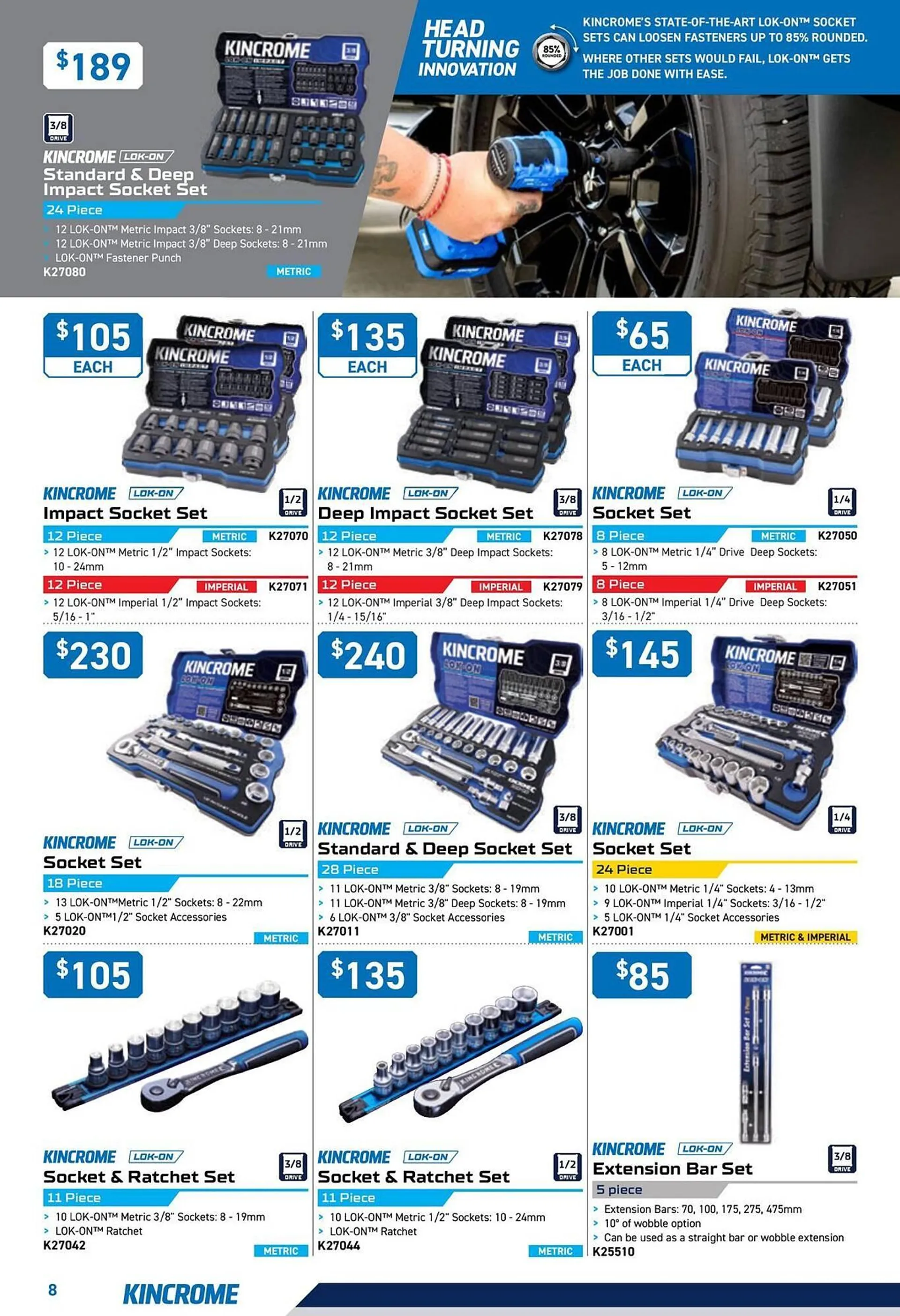 Kincrome catalogue - Catalogue valid from 12 June to 31 July 2025 - page 8