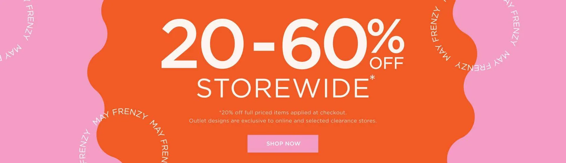 20-60% OFF Storewide - 1