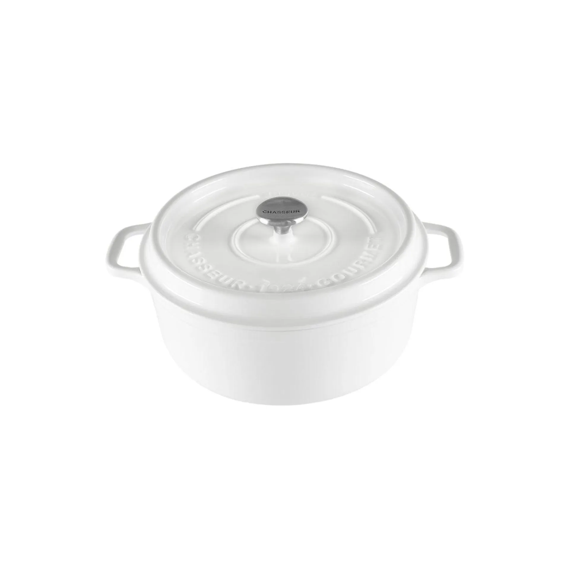 Chasseur Gourmet Casserole White 26cm (5L)