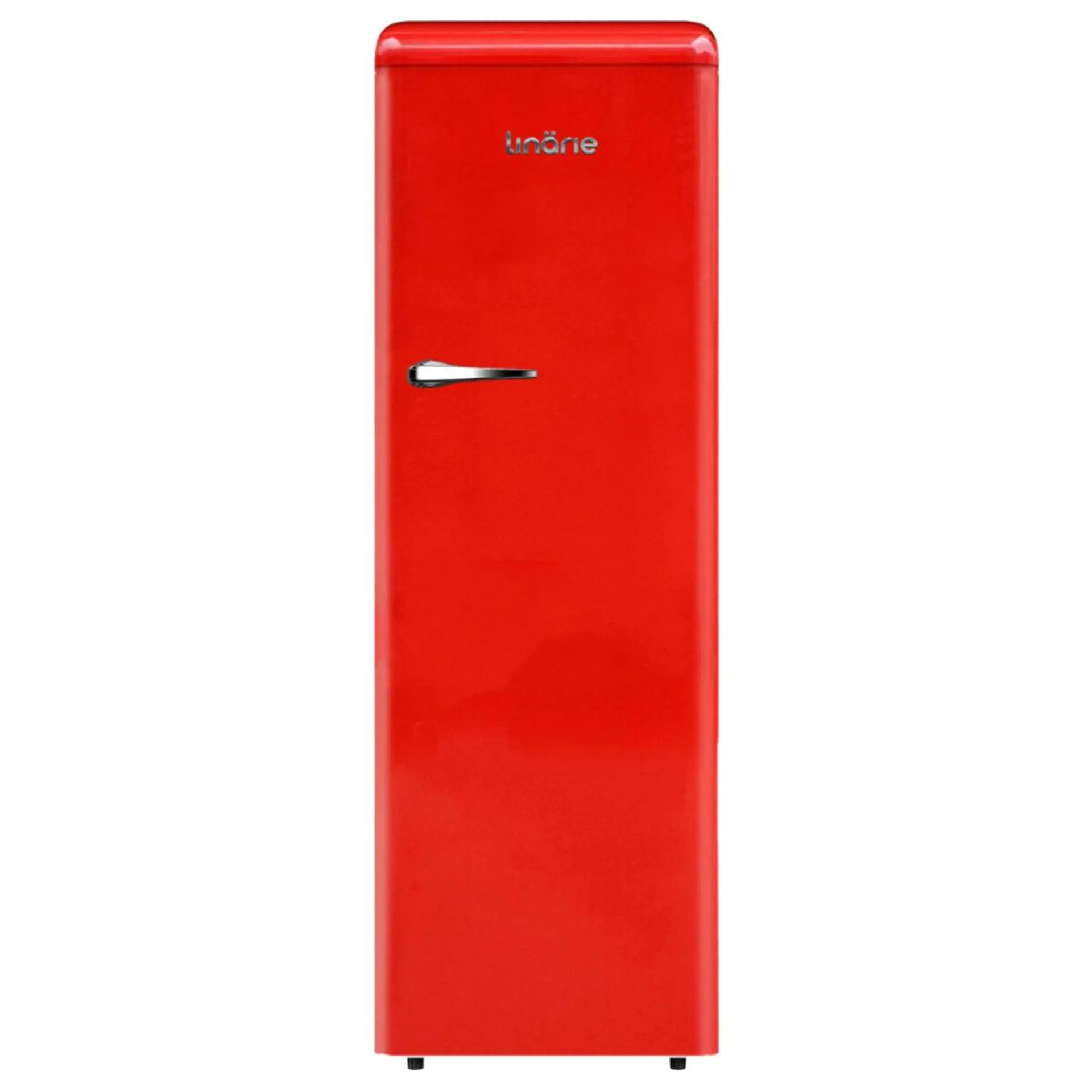 Linarie 328L Single Door Retro Larder Fridge Red LK335LRED