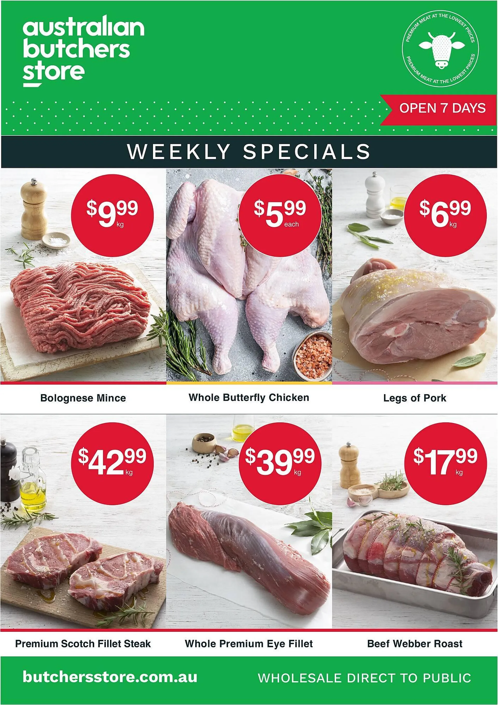 Australian Butchers Store catalogue - Catalogue valid from 4 August to 17 August 2025 - page 1