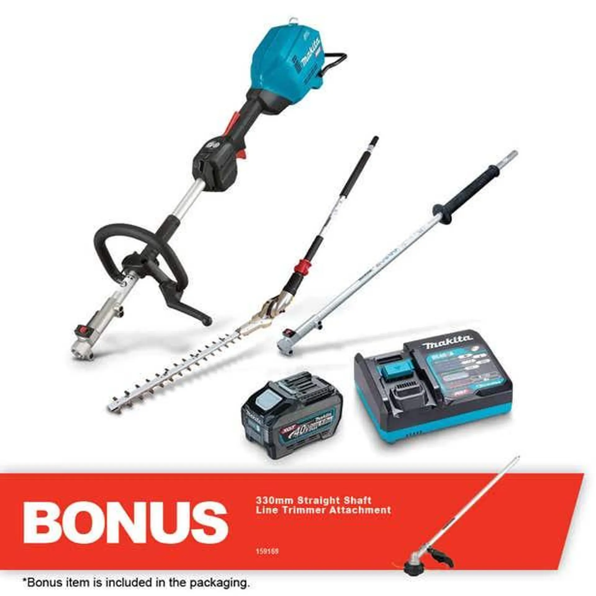 MAKITA 40V MAX XGT Brushless 3 Piece 1 x 5.0Ah Combo Kit UX01GT101-B