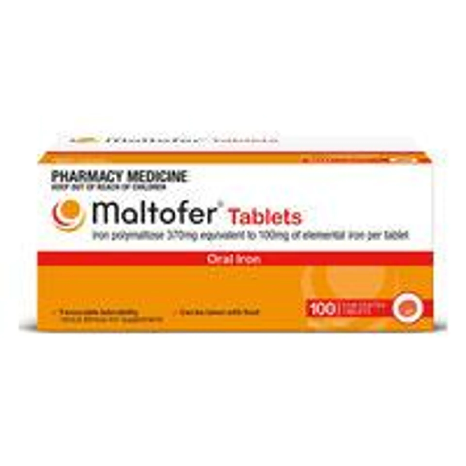 Maltofer 100mg Tablets 100