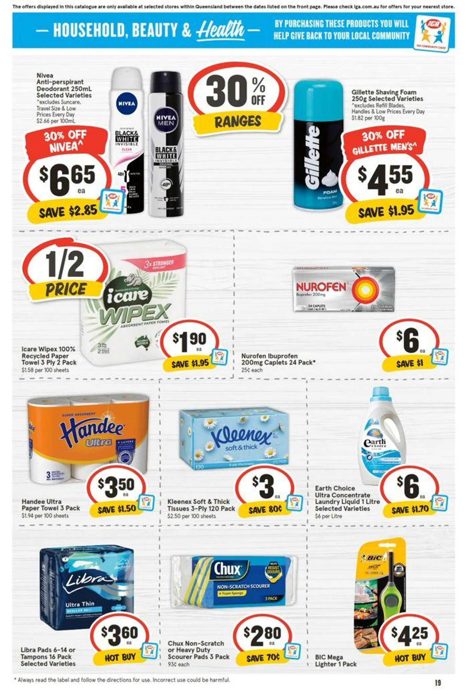 IGA - 1/2 Price - 03/07 - Catalogue valid from 3 July to 9 July 2024 - page 19