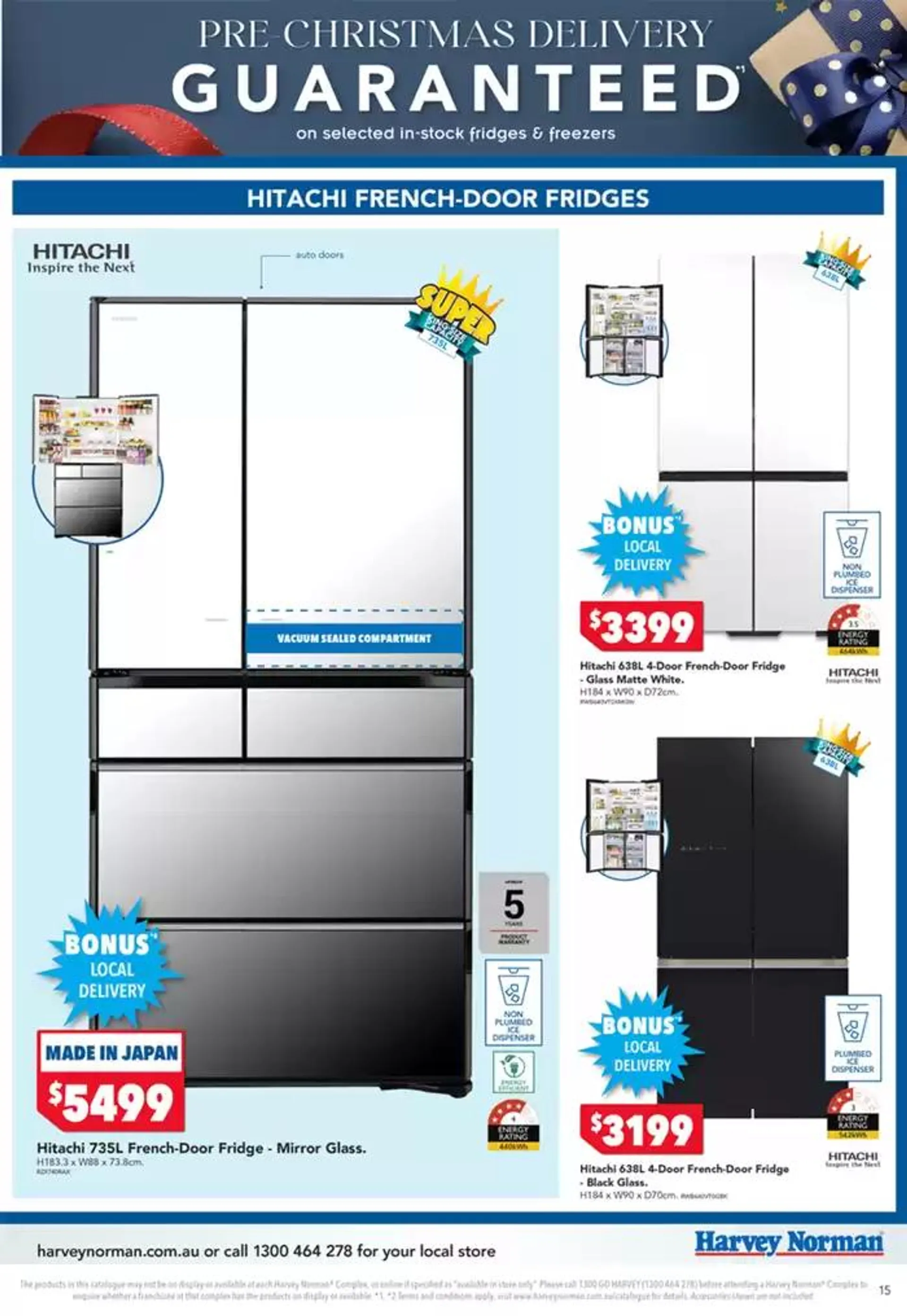 Fridges Pre-Christmas Delivery - Catalogue valid from 5 December to 15 December 2024 - page 6