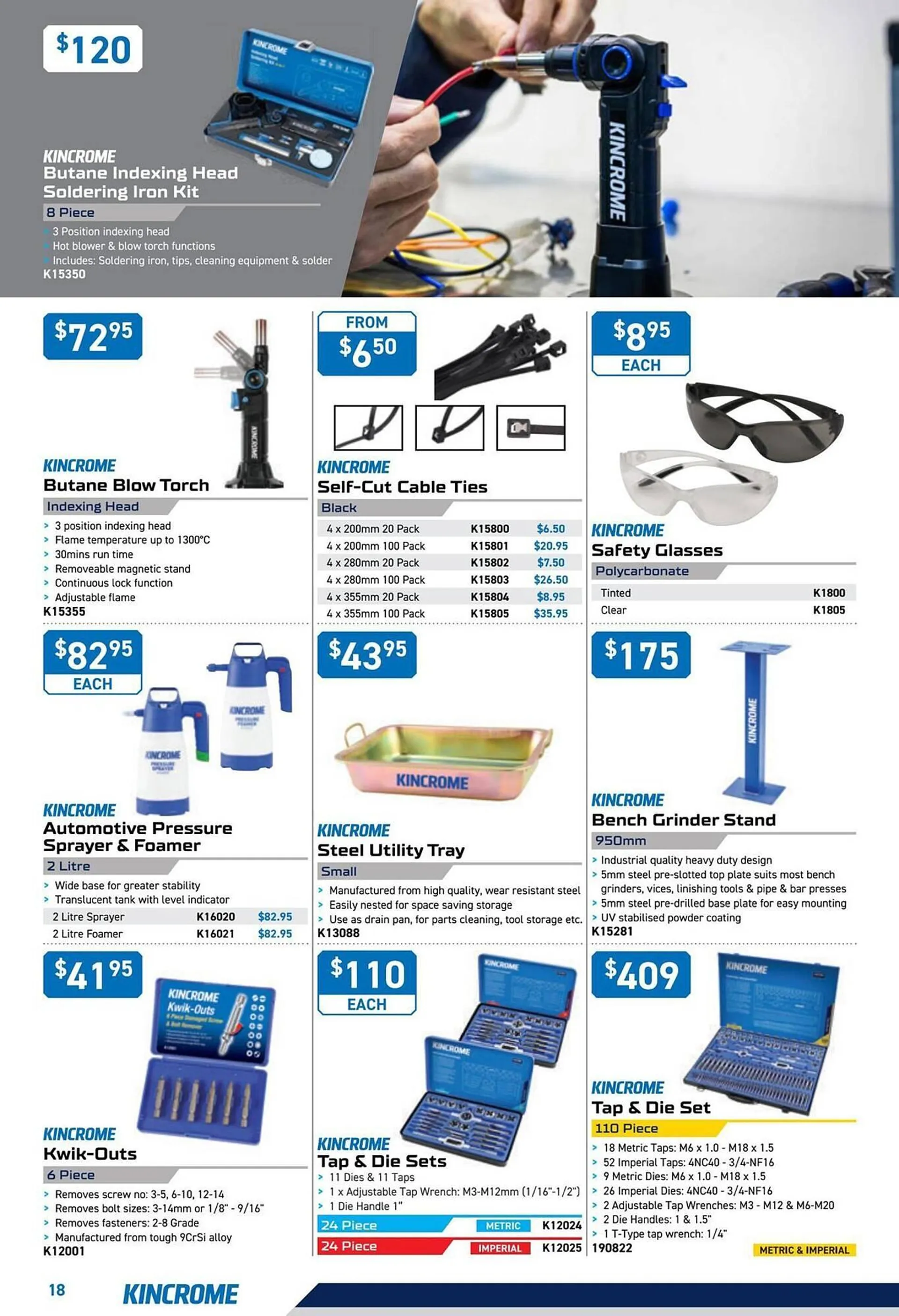 Kincrome catalogue - Catalogue valid from 14 April to 30 May 2025 - page 18