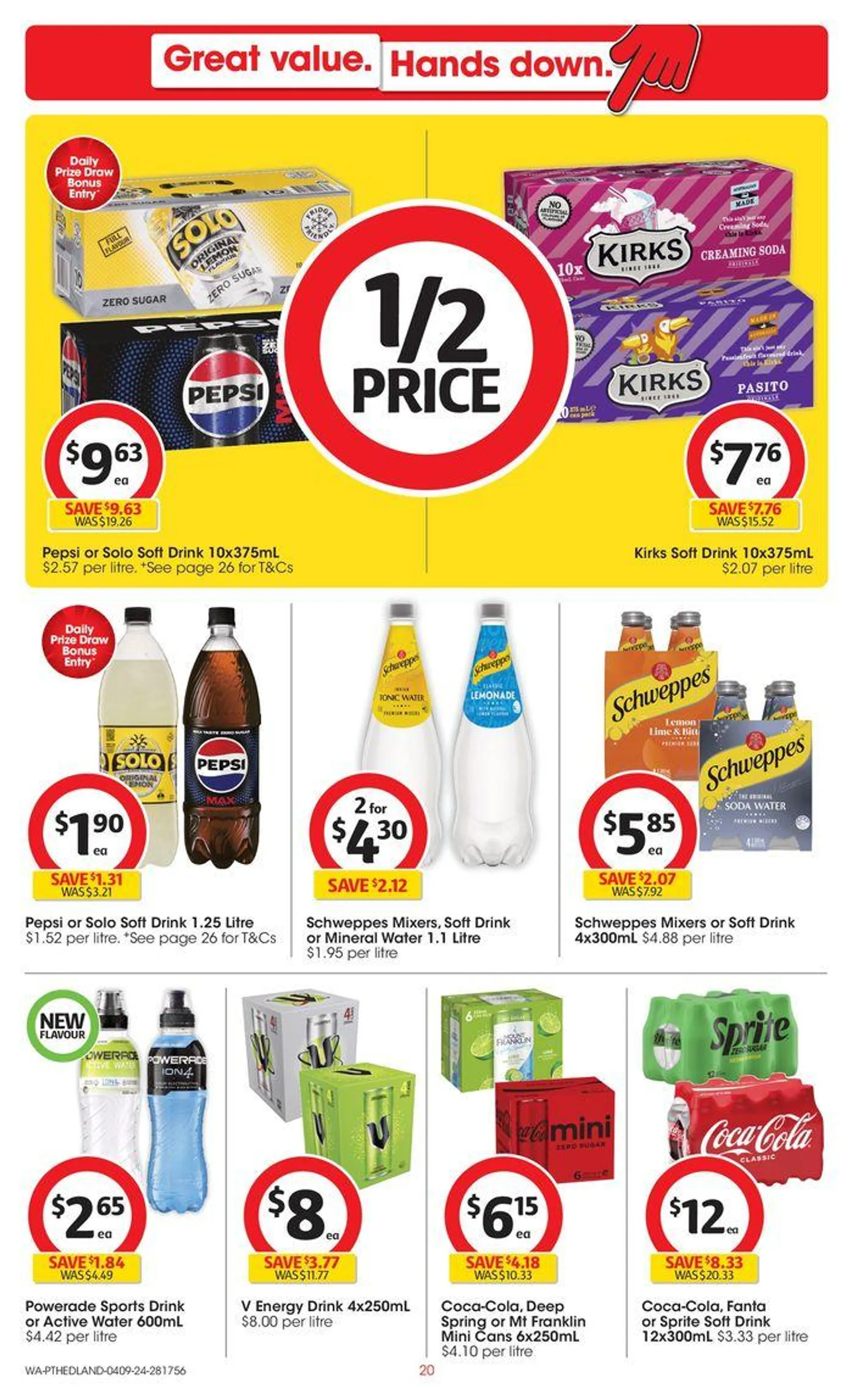 Great Value. Hands Down. - 4th September - Catalogue valid from 4 September to 10 September 2024 - page 20