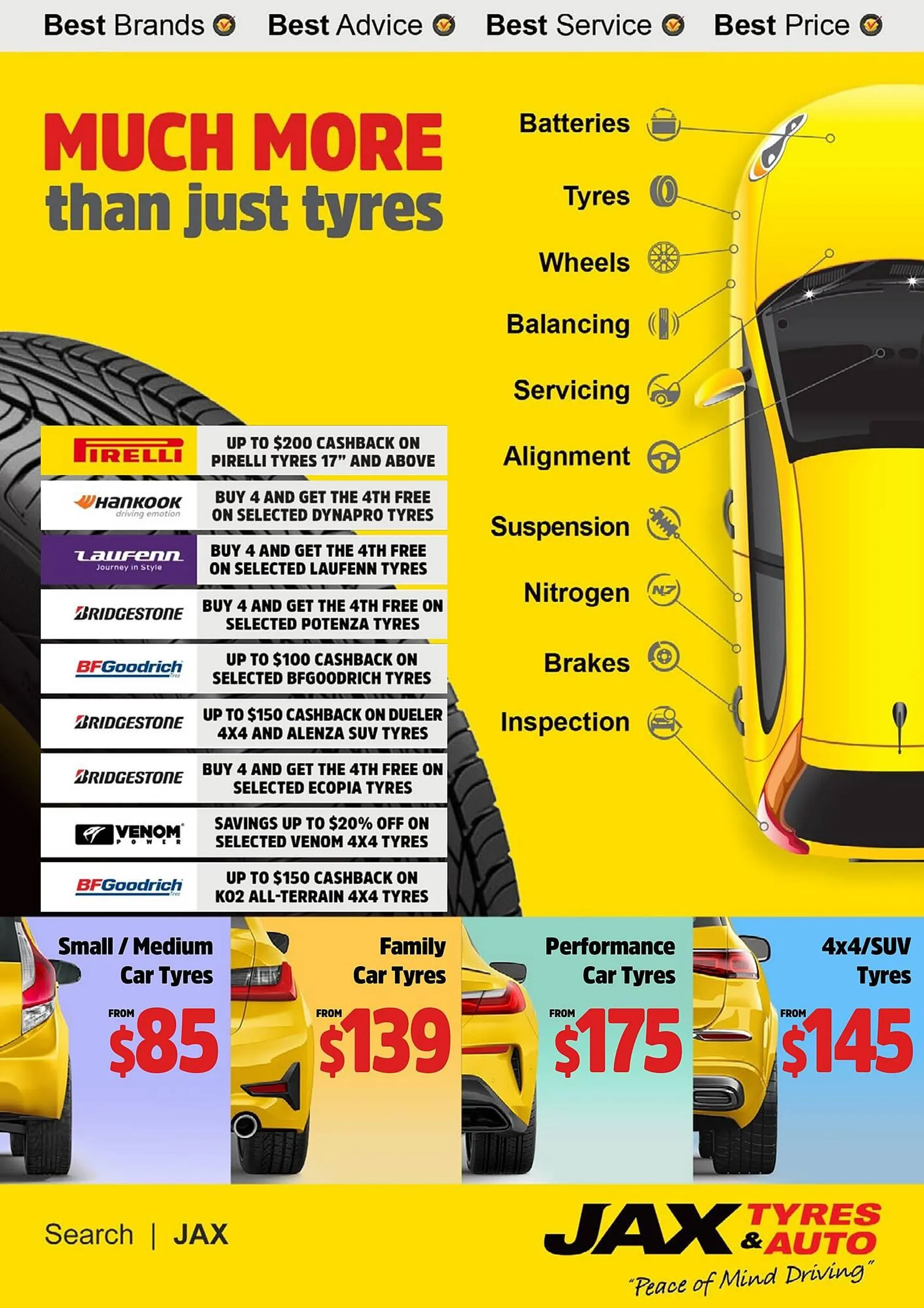 Jax Tyres catalogue - 1