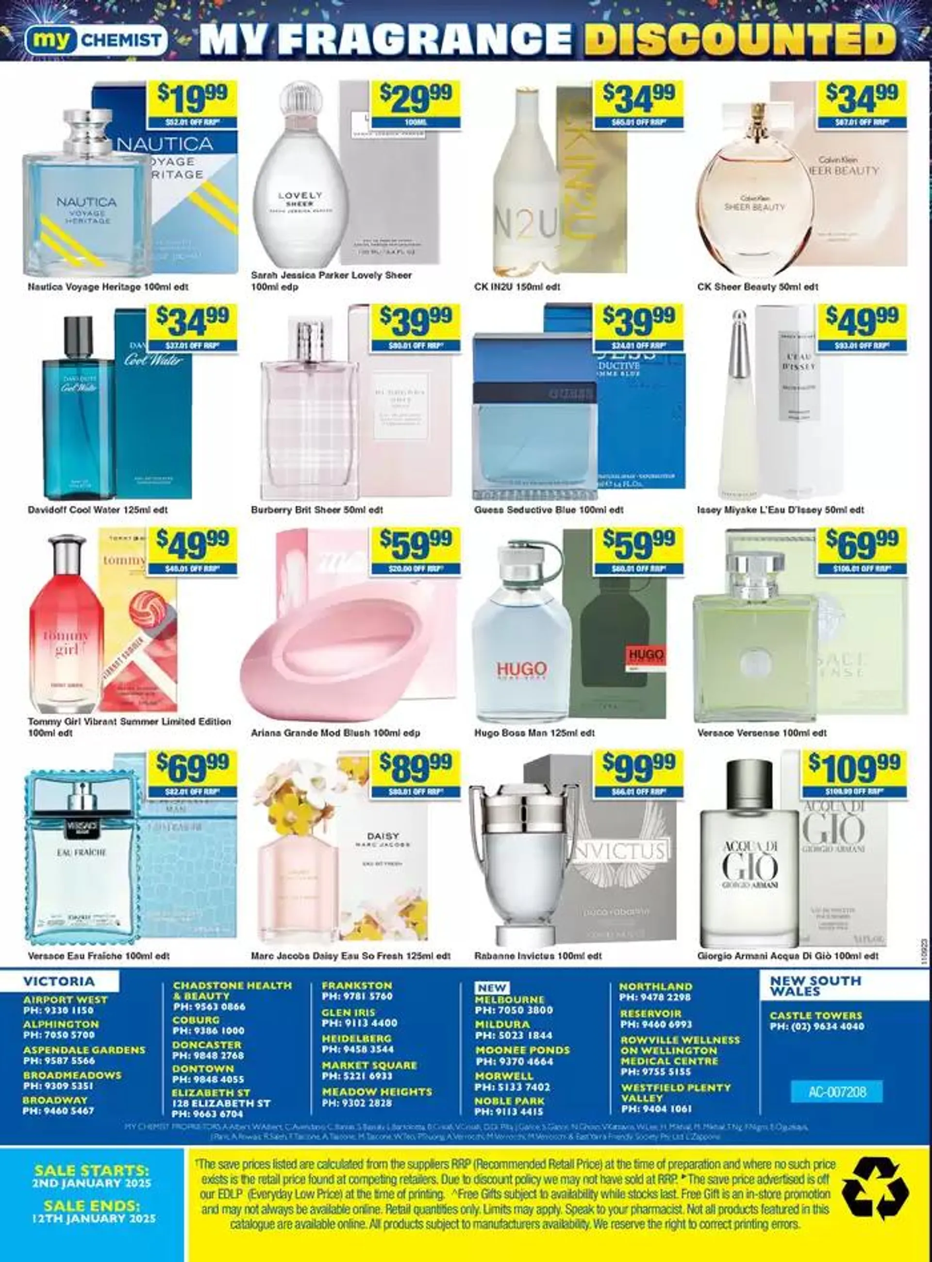 My Chemist My Year, My Savings! - Catalogue valid from 3 January to 12 January 2025 - page 8