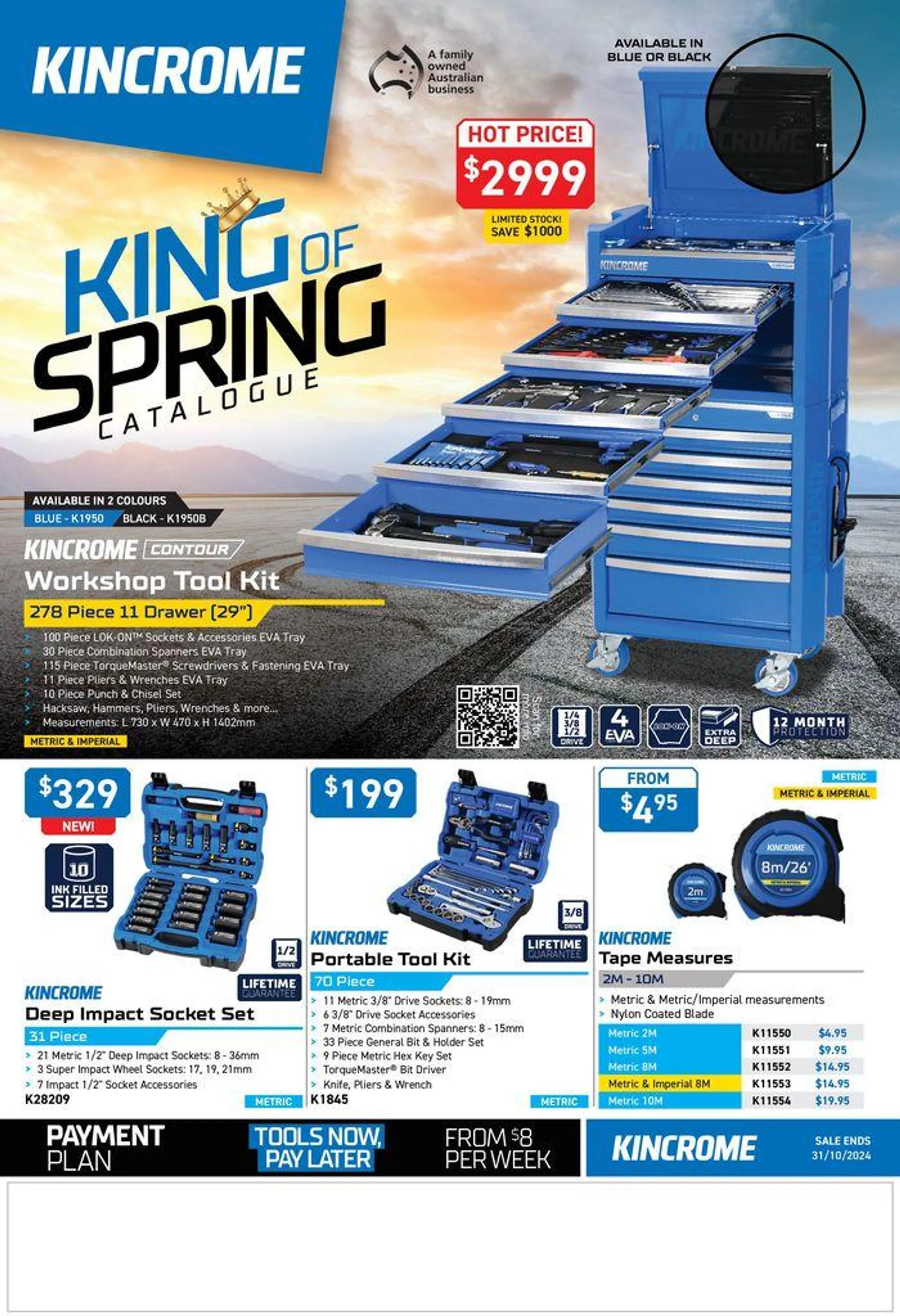 King Of Spring  - Catalogue valid from 16 September to 31 October 2024 - page 1