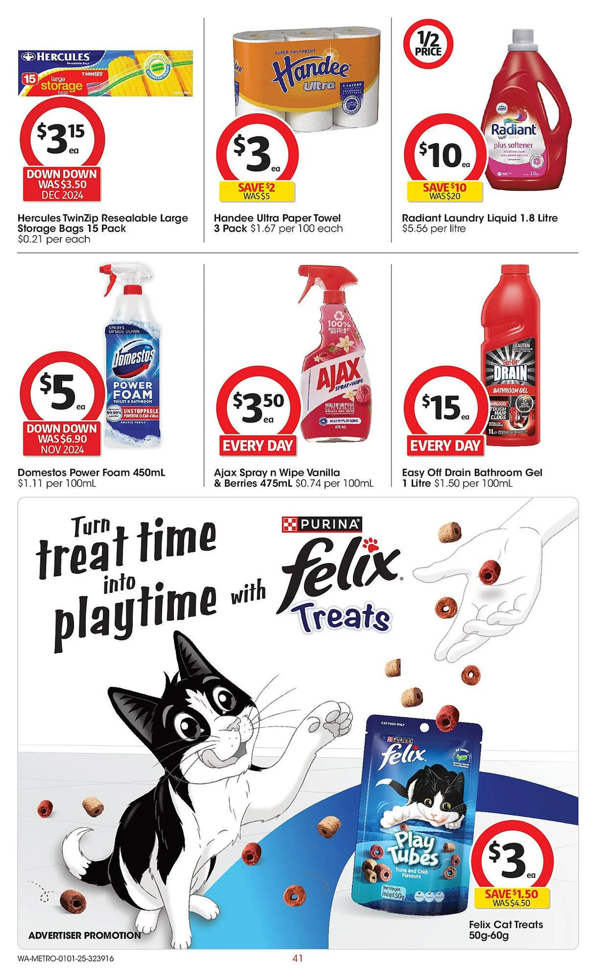 Coles catalogue - Catalogue valid from 31 December to 7 January 2025 - page 41