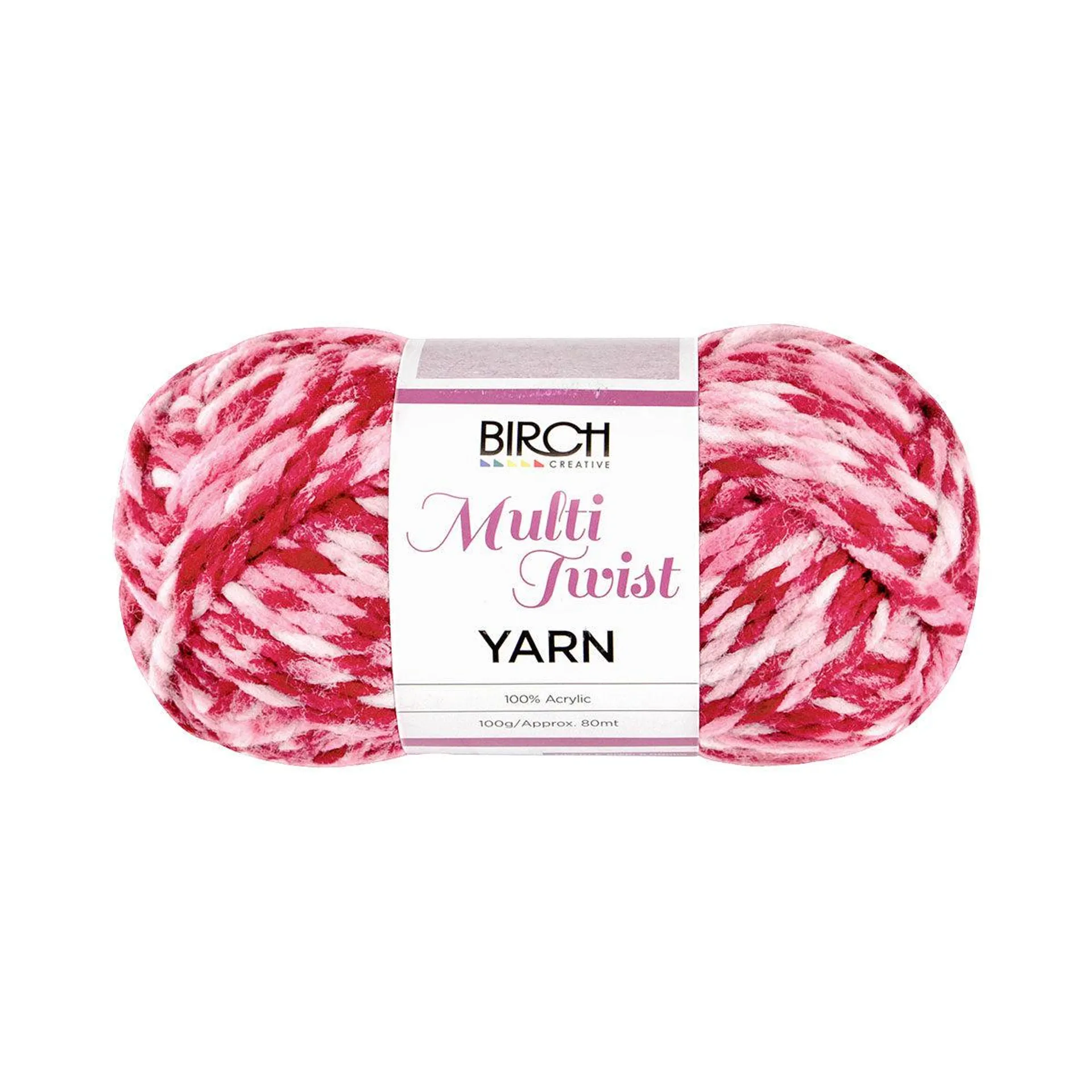 Birch Yarn Multi Twist Cherry Pie 100g