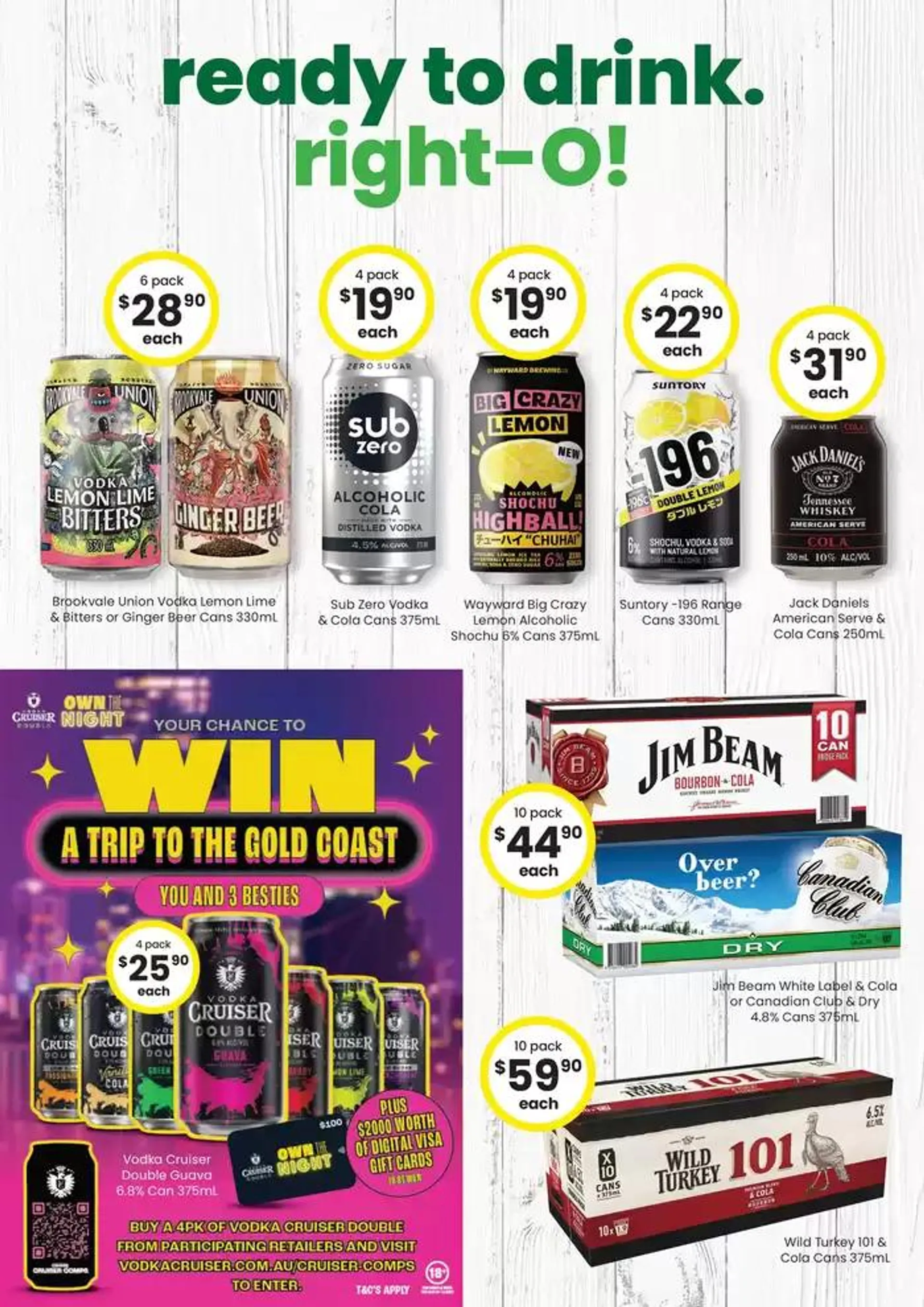 Good Value Booze, For Good Value People. QLD 21/10 - Catalogue valid from 21 October to 3 November 2024 - page 6