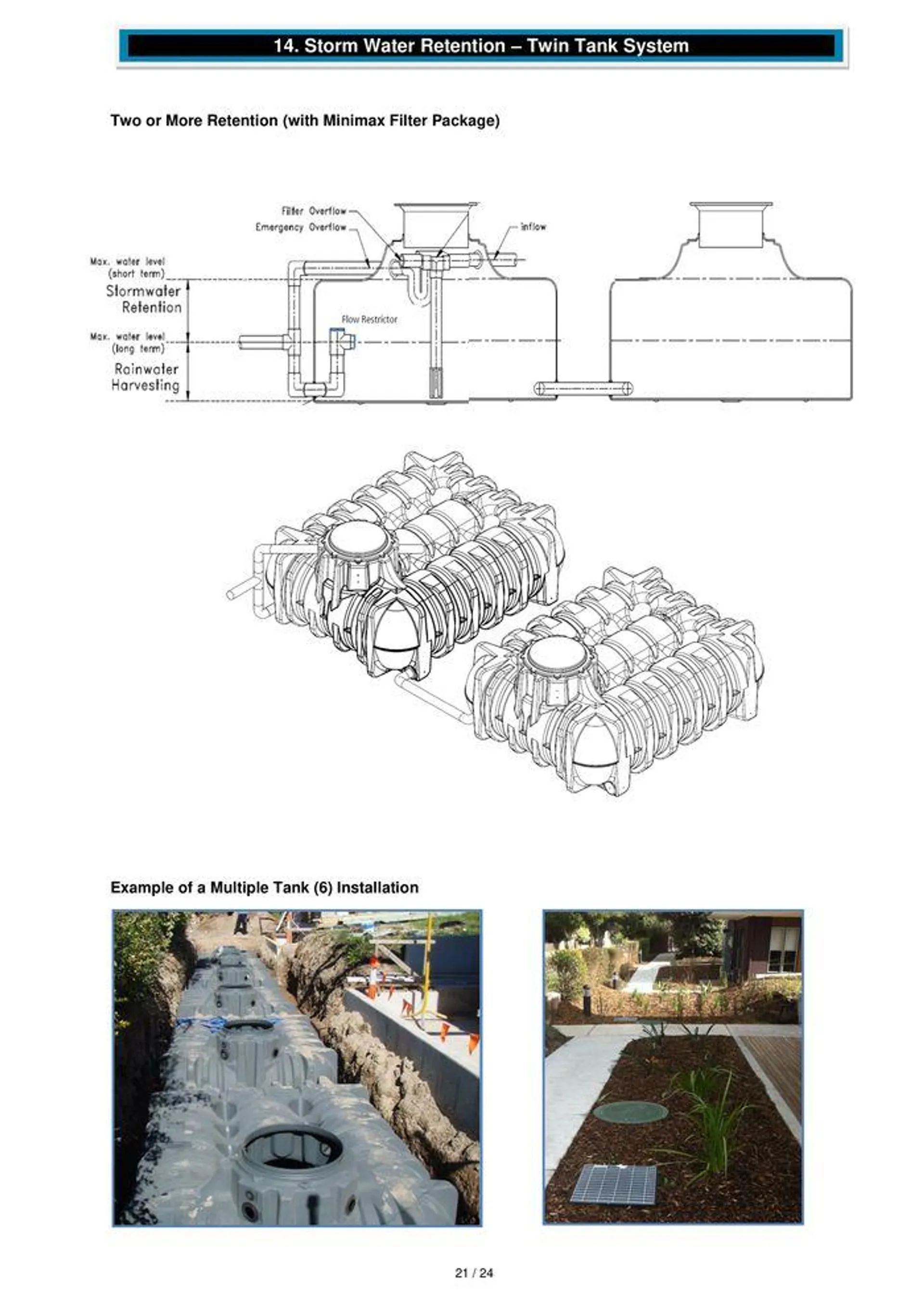 GRAF Underground Storm Water Tanks - Catalogue valid from 22 January to 31 December 2024 - page 21