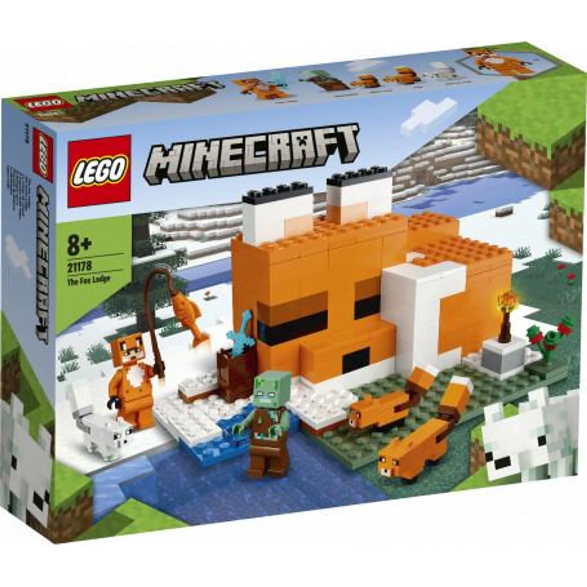 LEGO Minecraft The Fox Lodge 21178