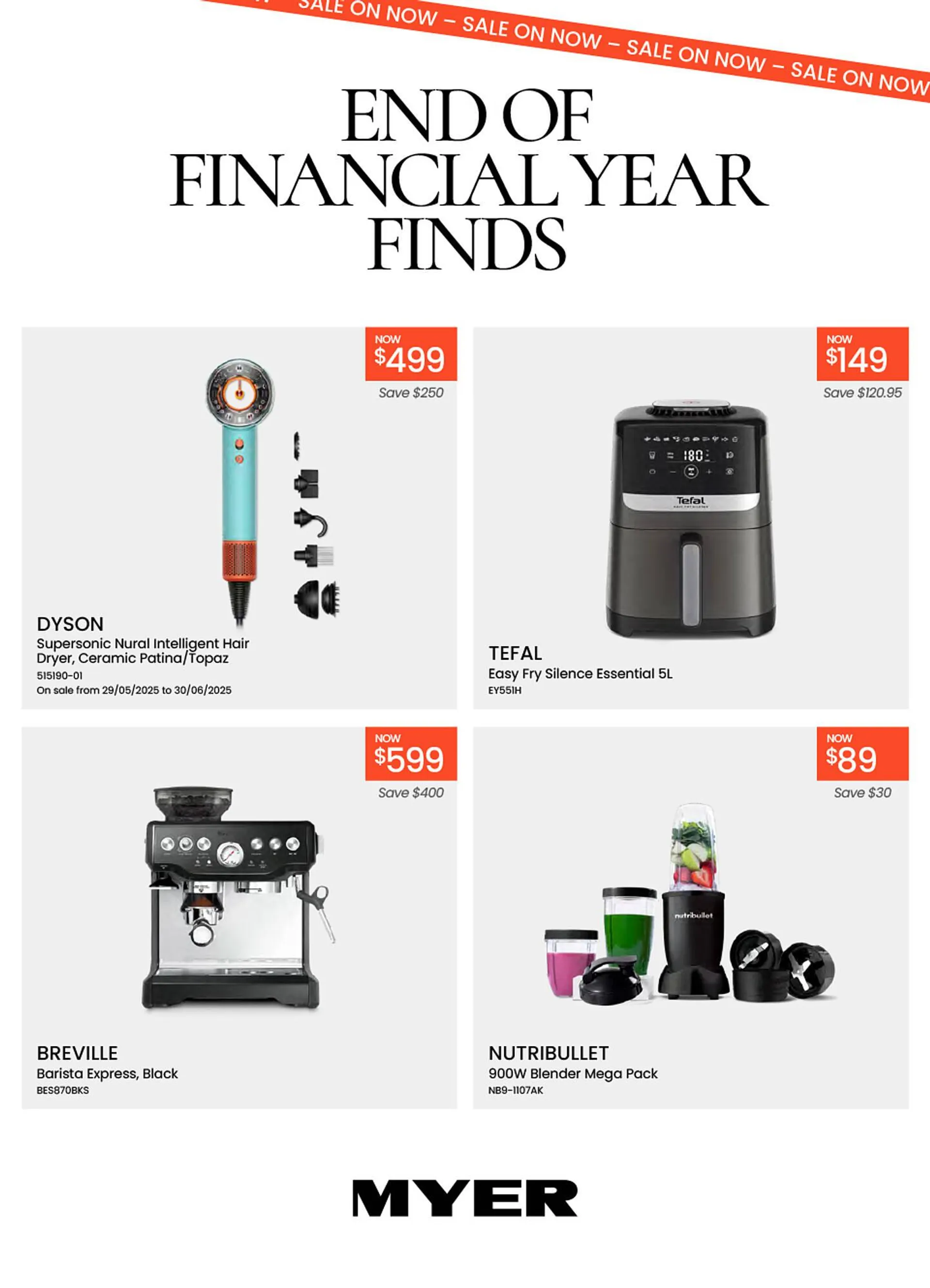 Myer catalogue - Catalogue valid from 2 June to 30 June 2025 - page 1