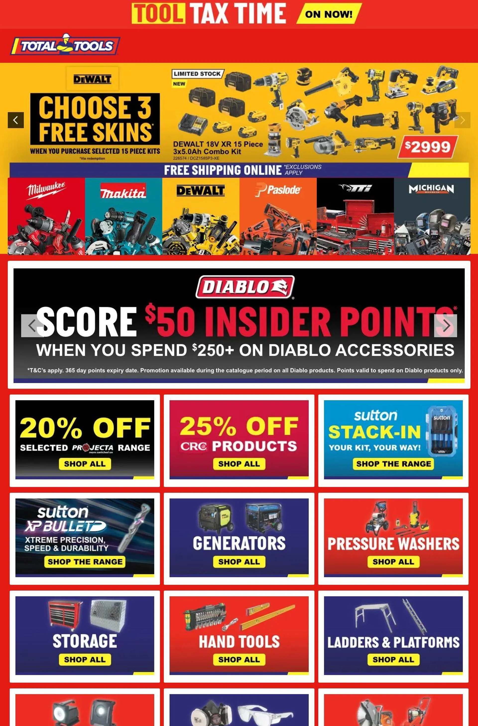 Total Tools Current catalogue - 1