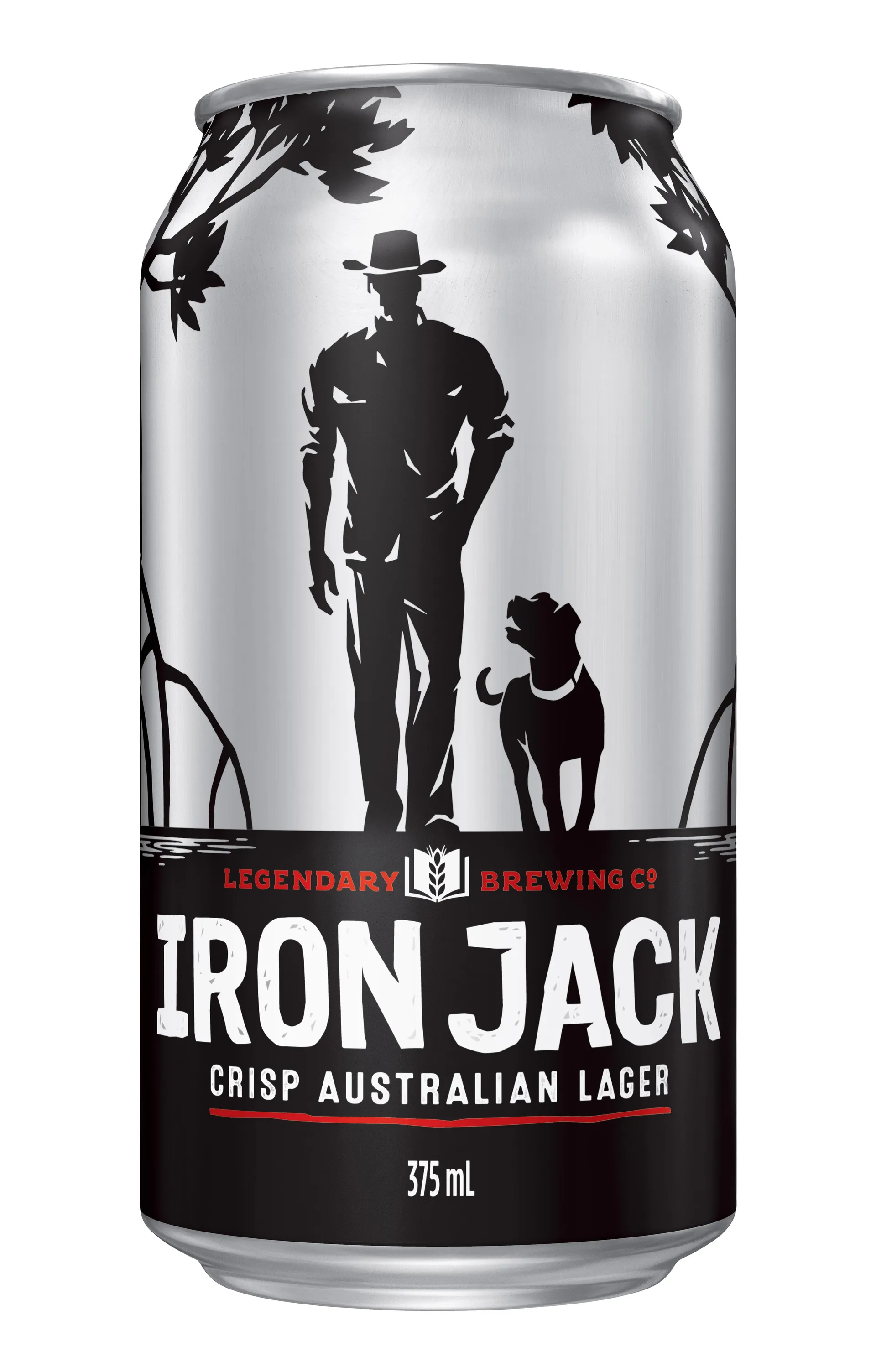 Iron Jack Black Lager Can 30X375ML