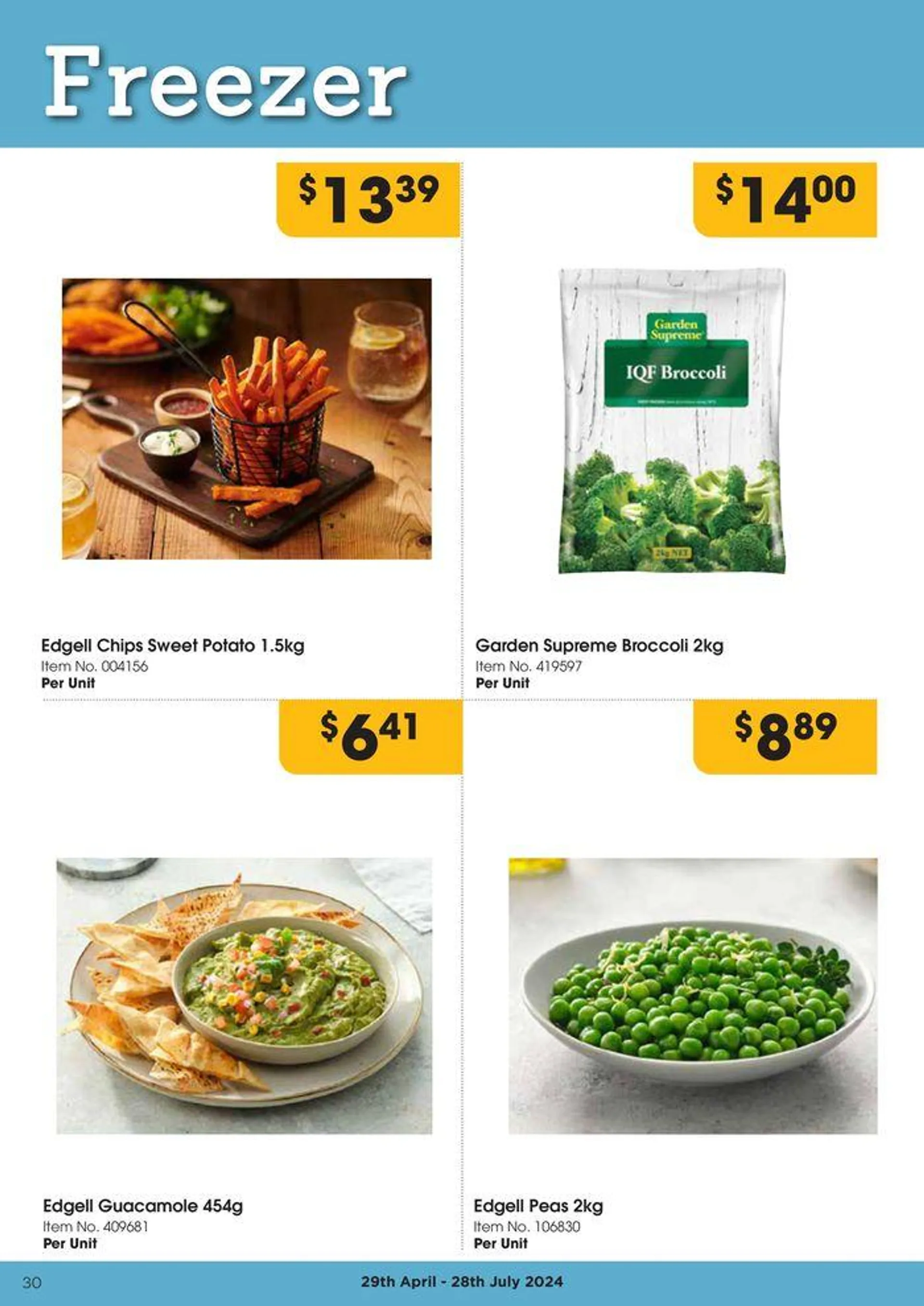 Food Service Magazine - Catalogue valid from 29 April to 28 July 2024 - page 30