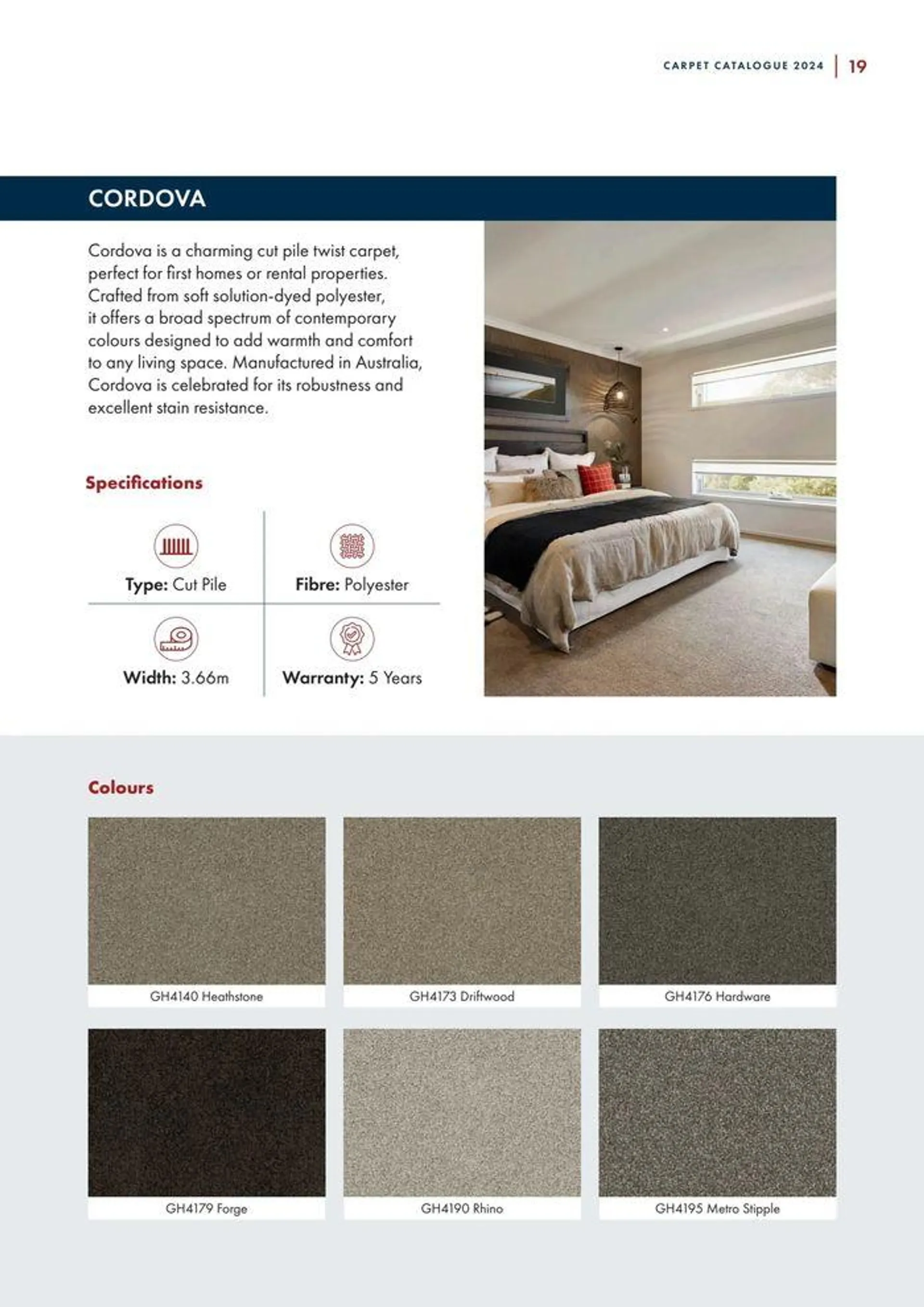 Carpet Catalogue - Catalogue valid from 24 September to 31 December 2024 - page 19