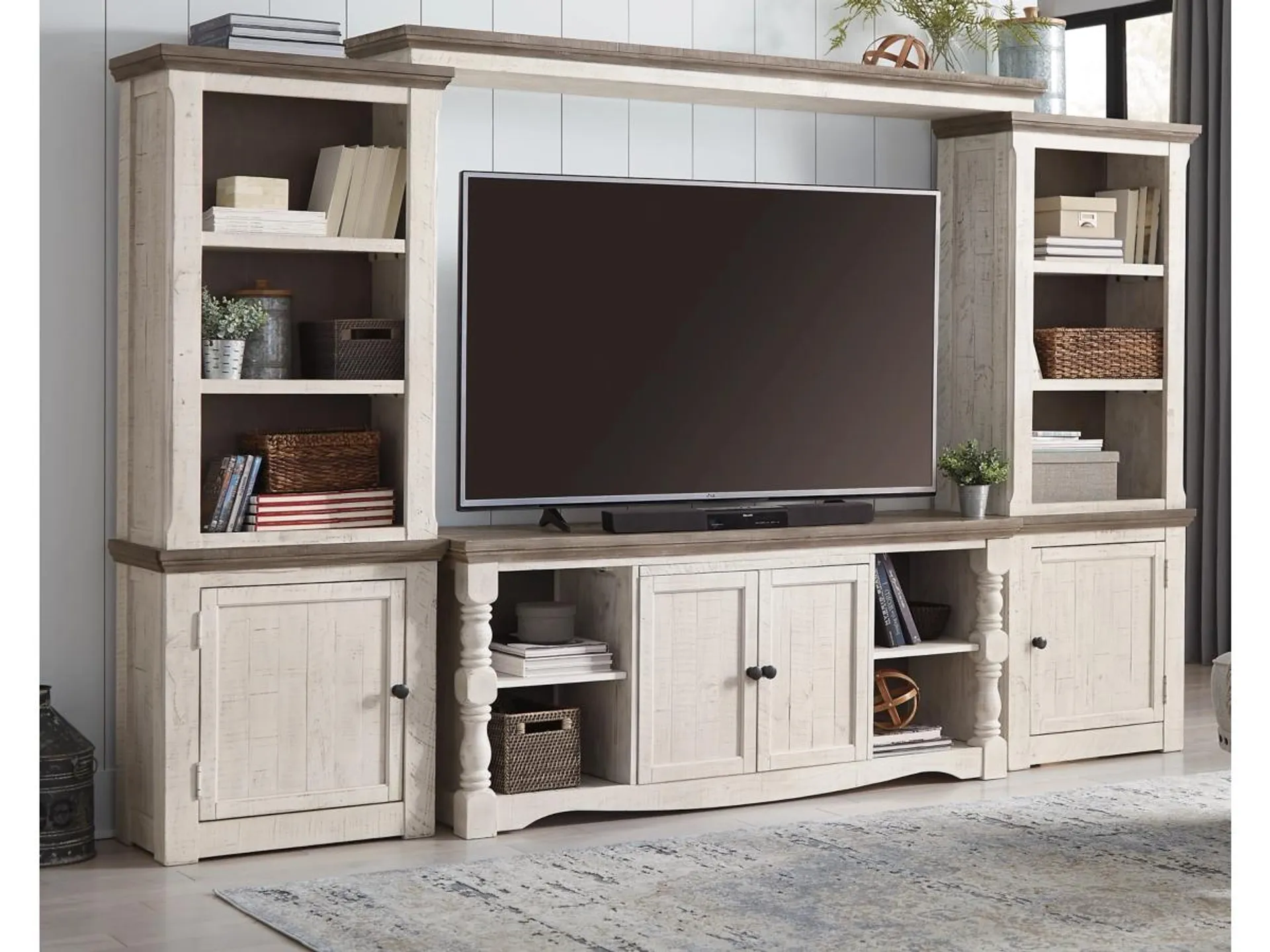 Havalance 4-Piece Entertainment Center with 67'' TV Stand