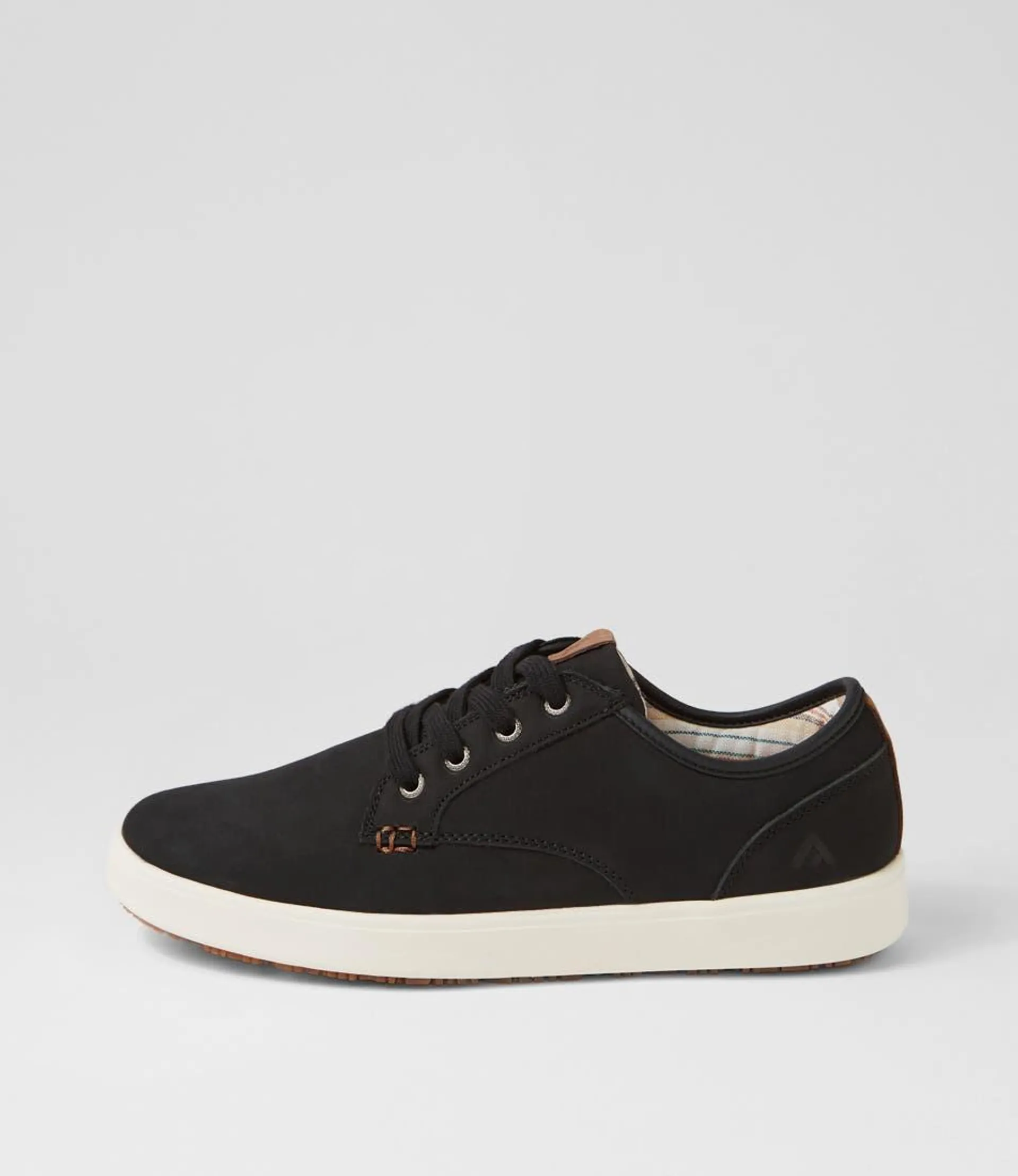 nexus black nubuck sneakers