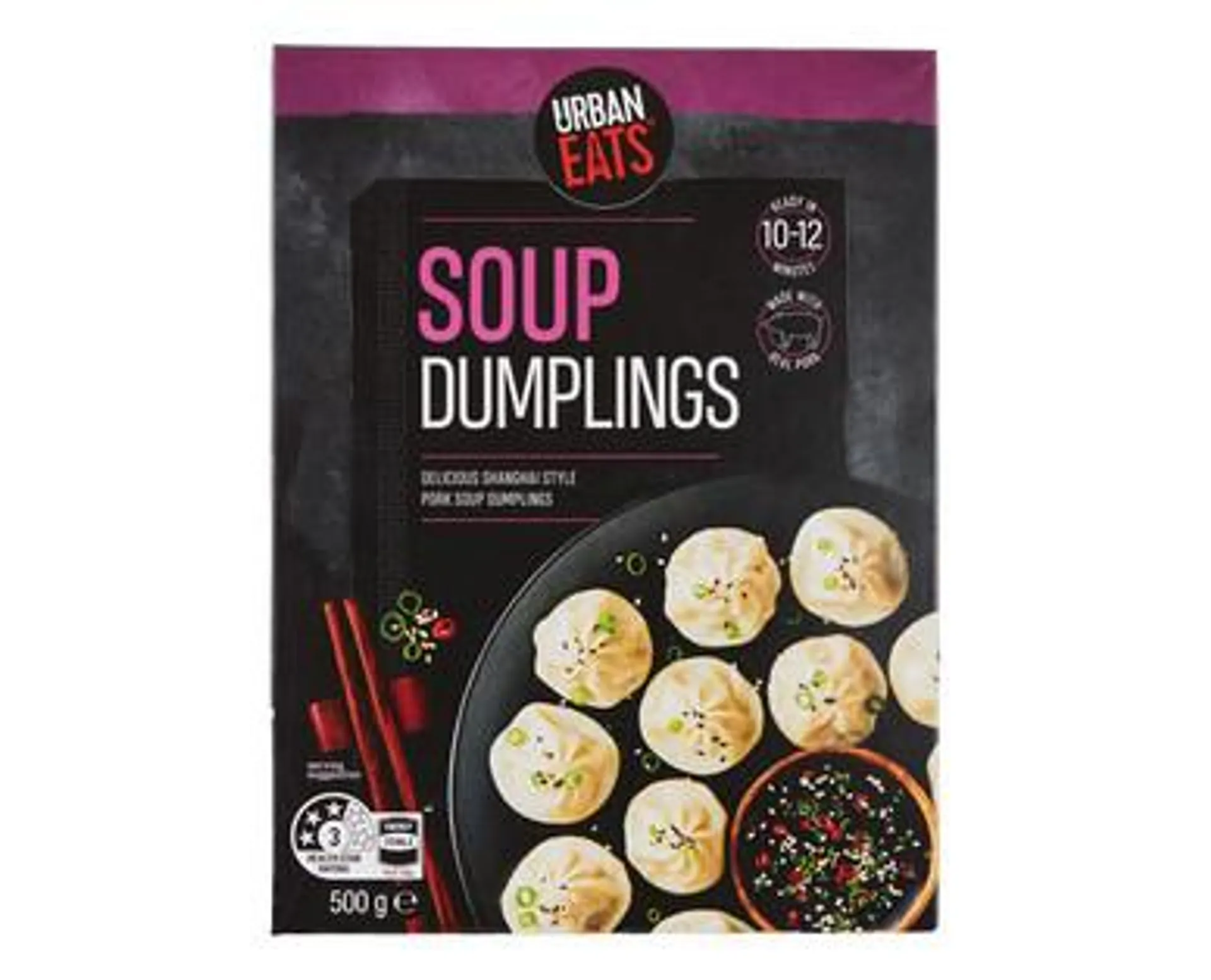 Urban Eats Soup Dumplings 500g