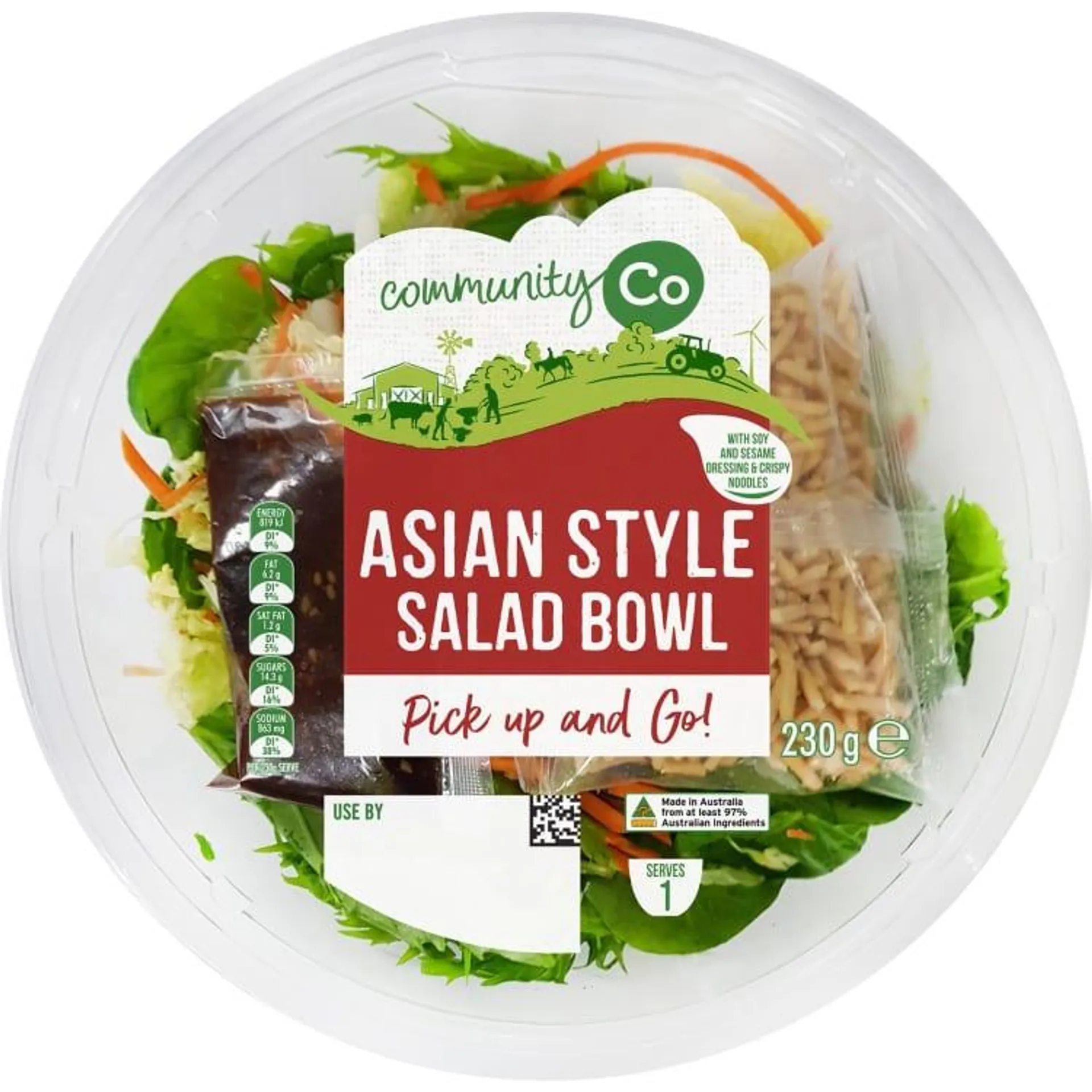 Community Co Asian Style Salad Bowl