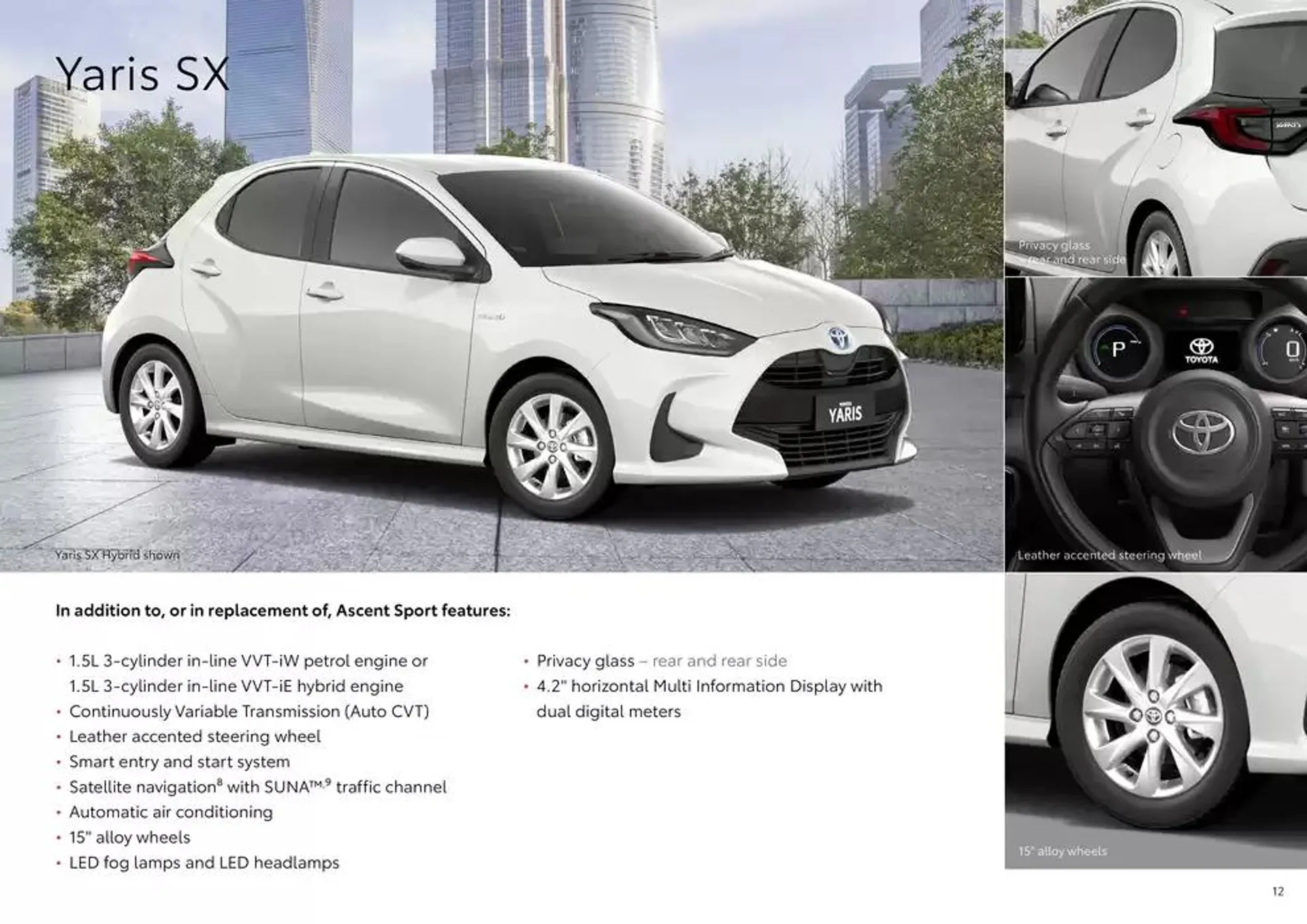 Toyota Yaris - Catalogue valid from 2 October to 2 October 2025 - page 12