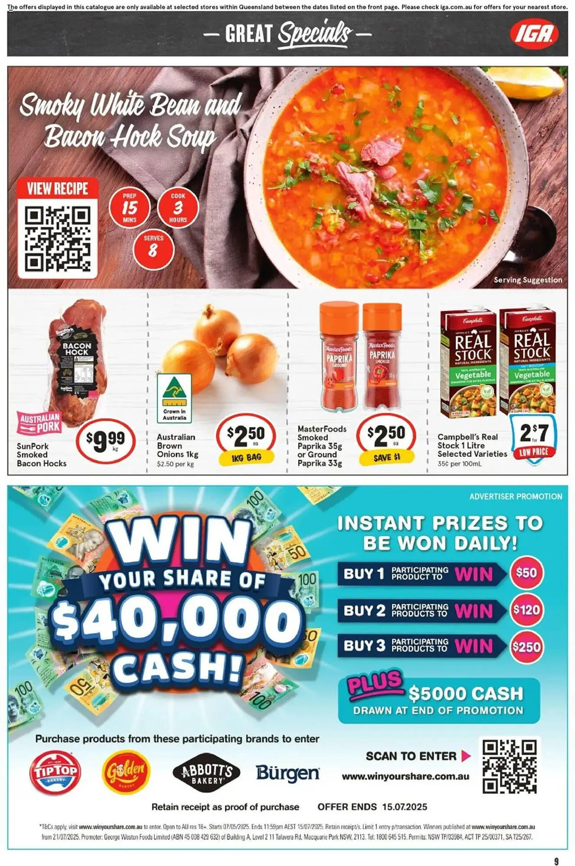 IGA catalogue - Catalogue valid from 2 July to 8 July 2025 - page 9
