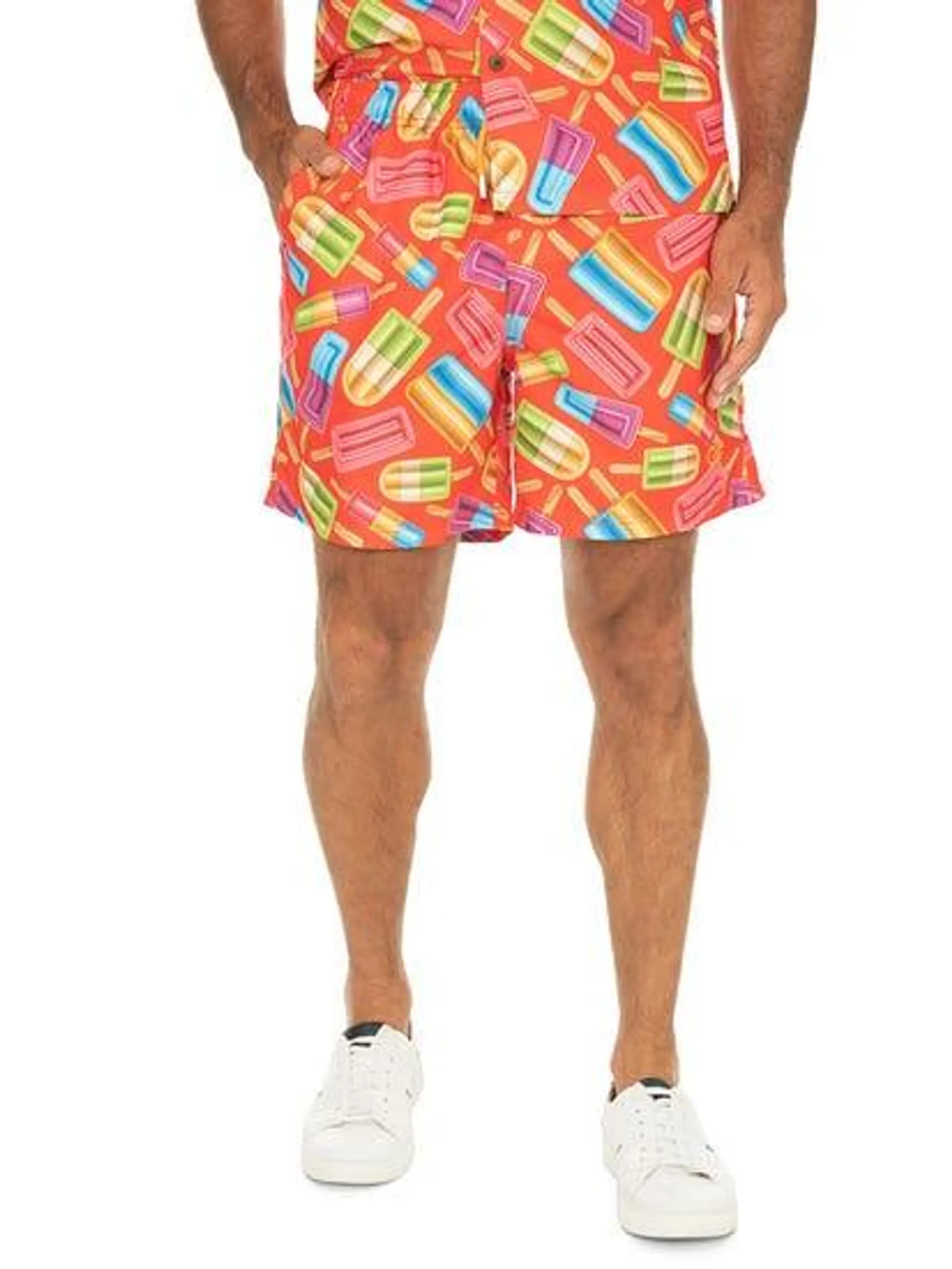 Mens Matching Party Shorts Popsicle