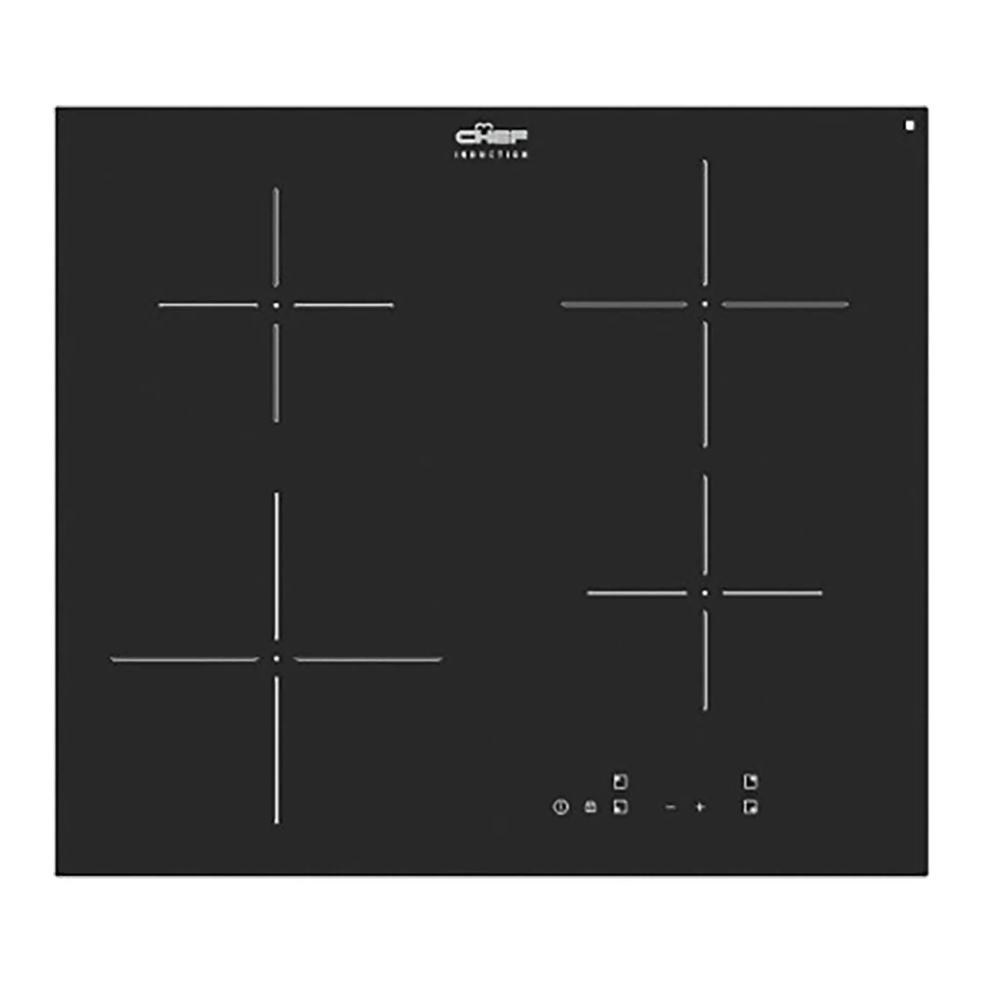 Chef 60cm 4 Zone Induction Cooktop