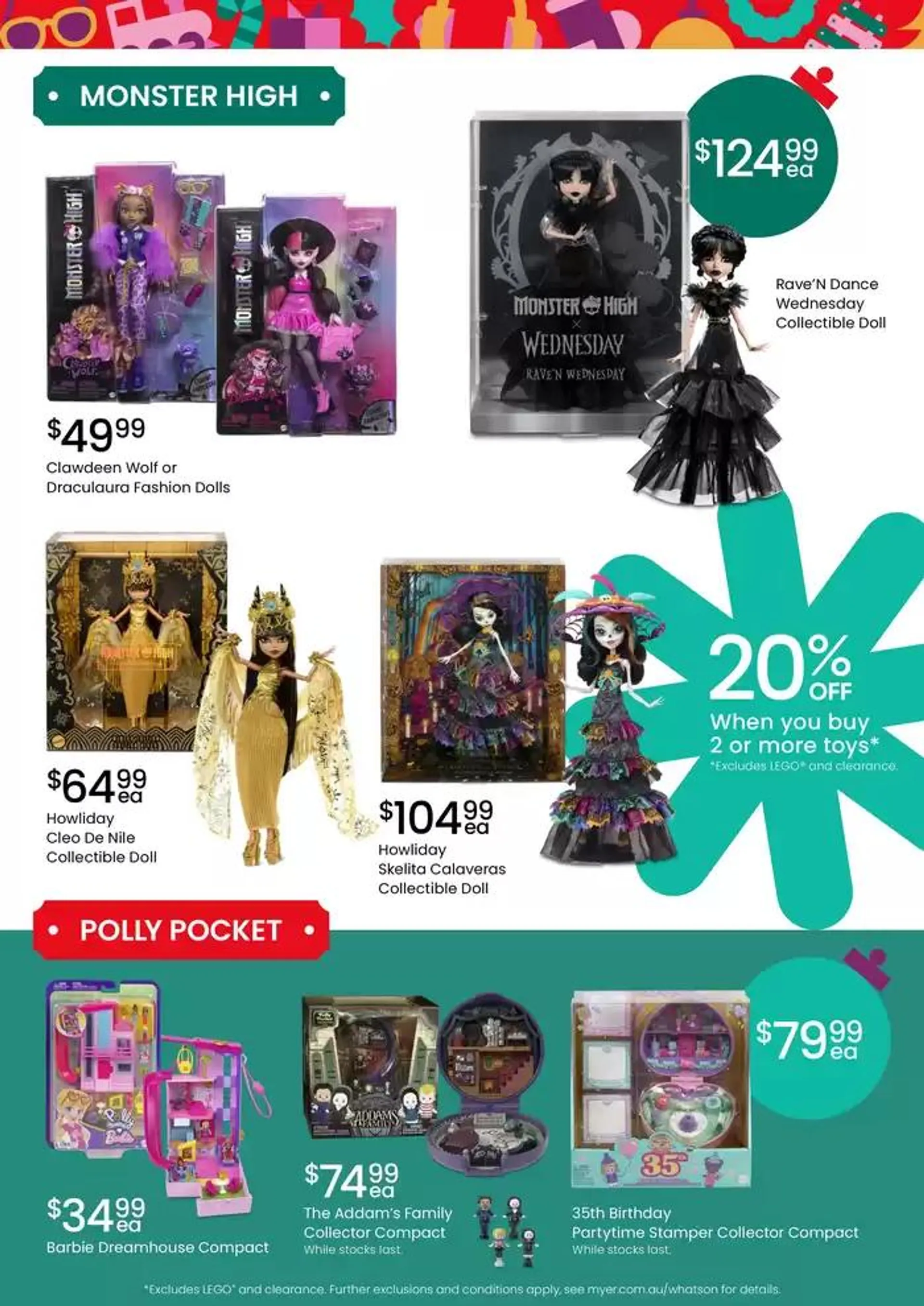 Myer Toys Christmas #1 - Catalogue valid from 28 October to 17 November 2024 - page 7