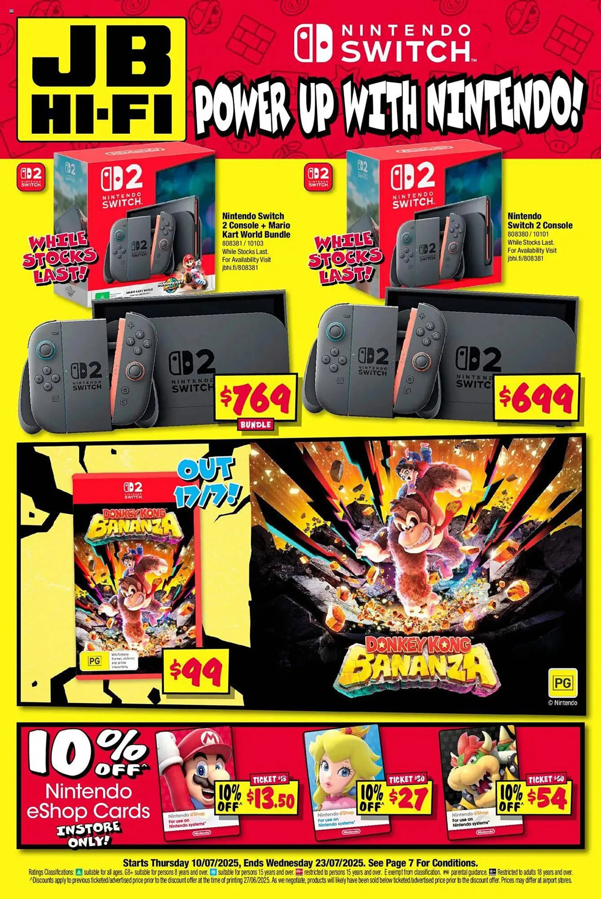 JB Hi-Fi catalogue - Catalogue valid from 10 July to 23 July 2025 - page 1