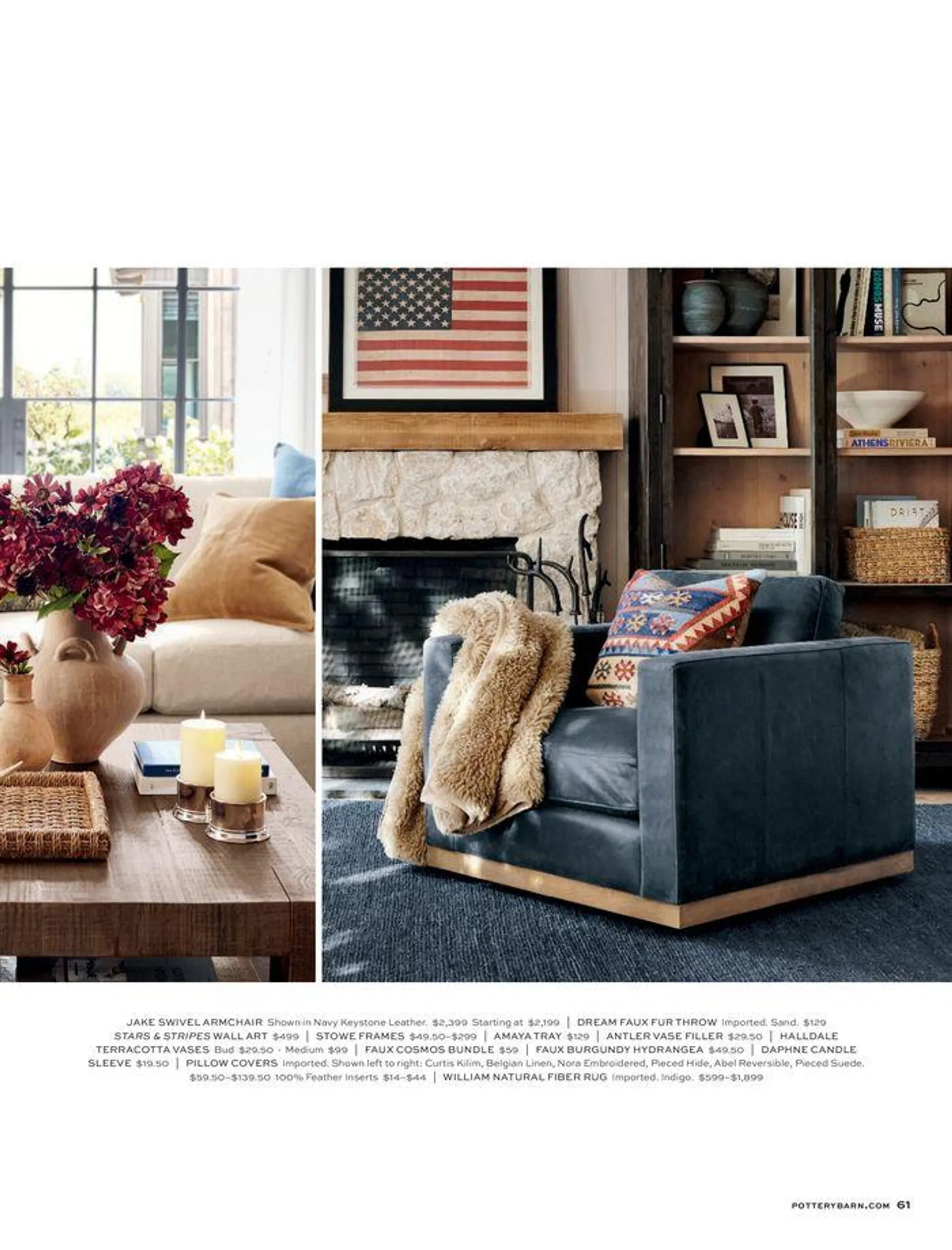 Pottery Barn Fall 2024 from September 2 to November 30 2024 - flyer page 61